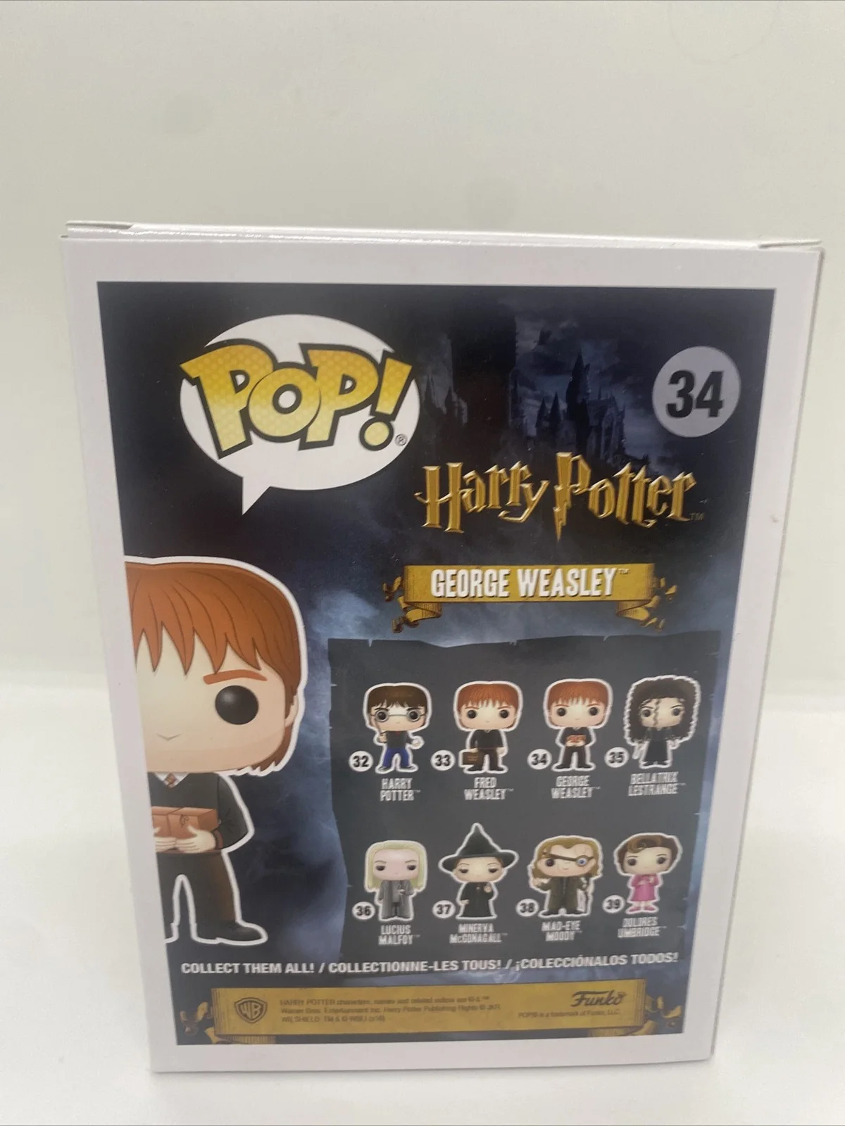 Oliver Phelps — Oliver Phelps SIGNED HARRY POTTER Funko POP #34 George Weasley Official PixQuote, изображение 3