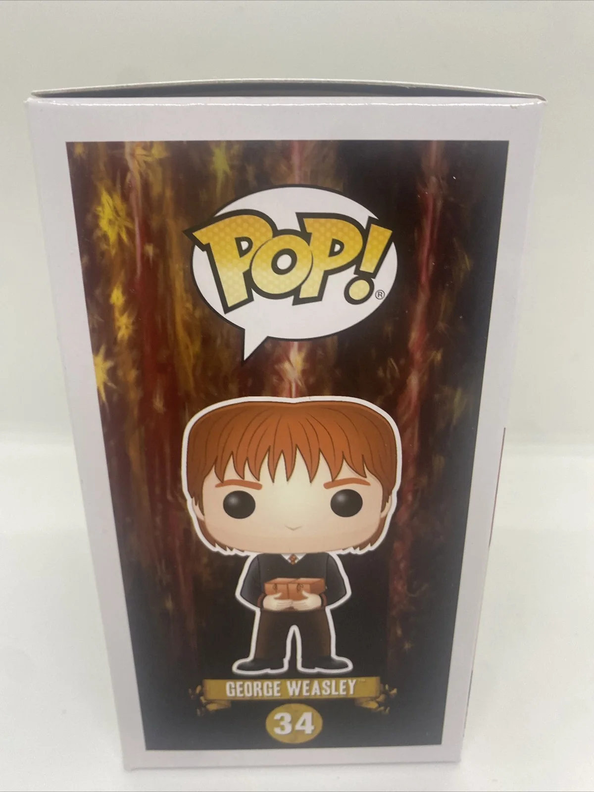 Oliver Phelps — Oliver Phelps SIGNED HARRY POTTER Funko POP #34 George Weasley Official PixQuote, изображение 4
