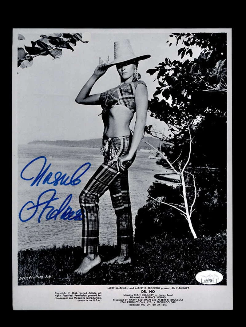 Ursula Andress — Ursula Andress JSA Coa Signed 8x10 Photo Dr No Autograph 10