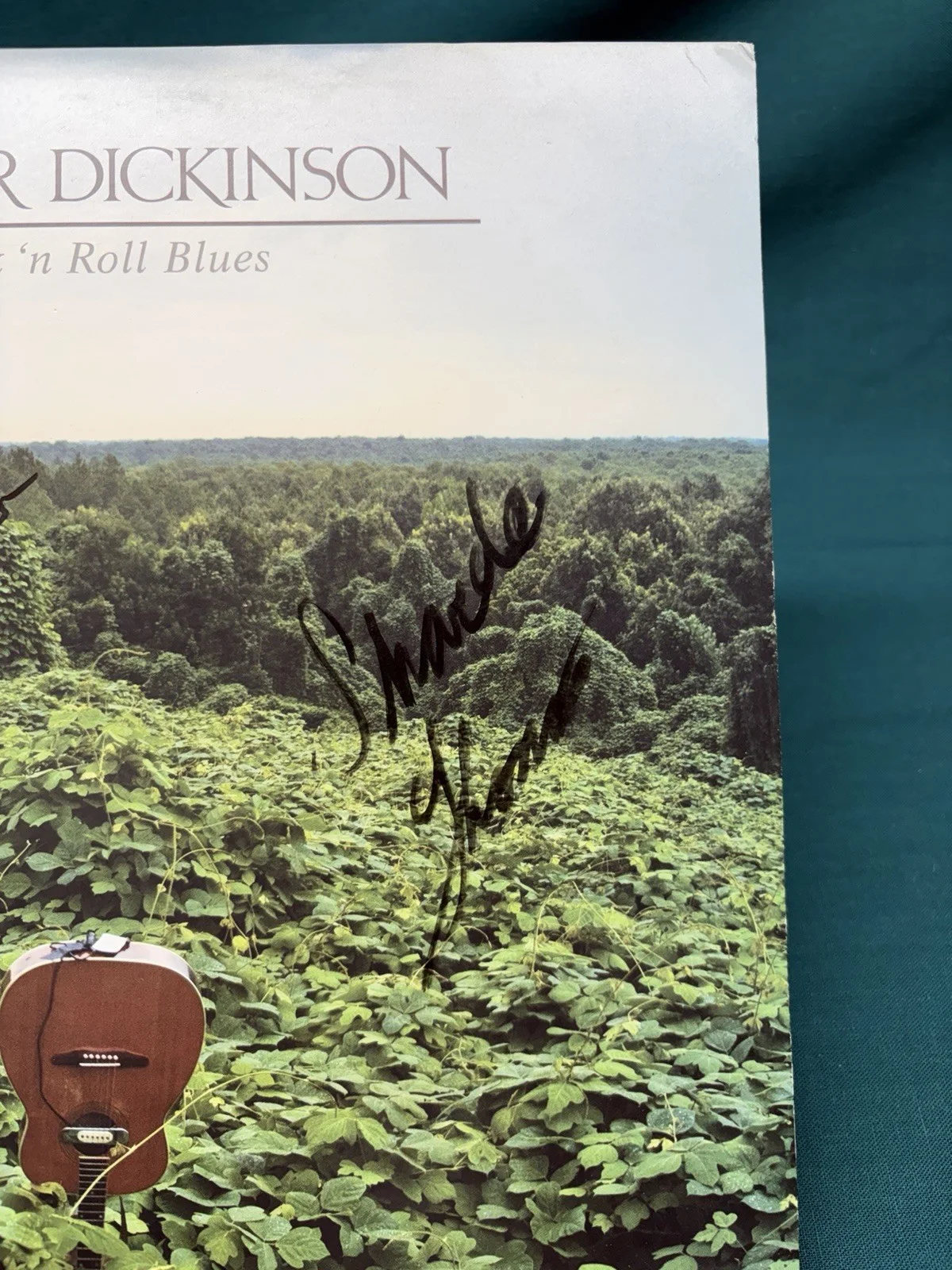 Pair of Luther Dickinson Signed Vinyls Rock 'n Roll Blues/ Hambone's Meditations, image 5
