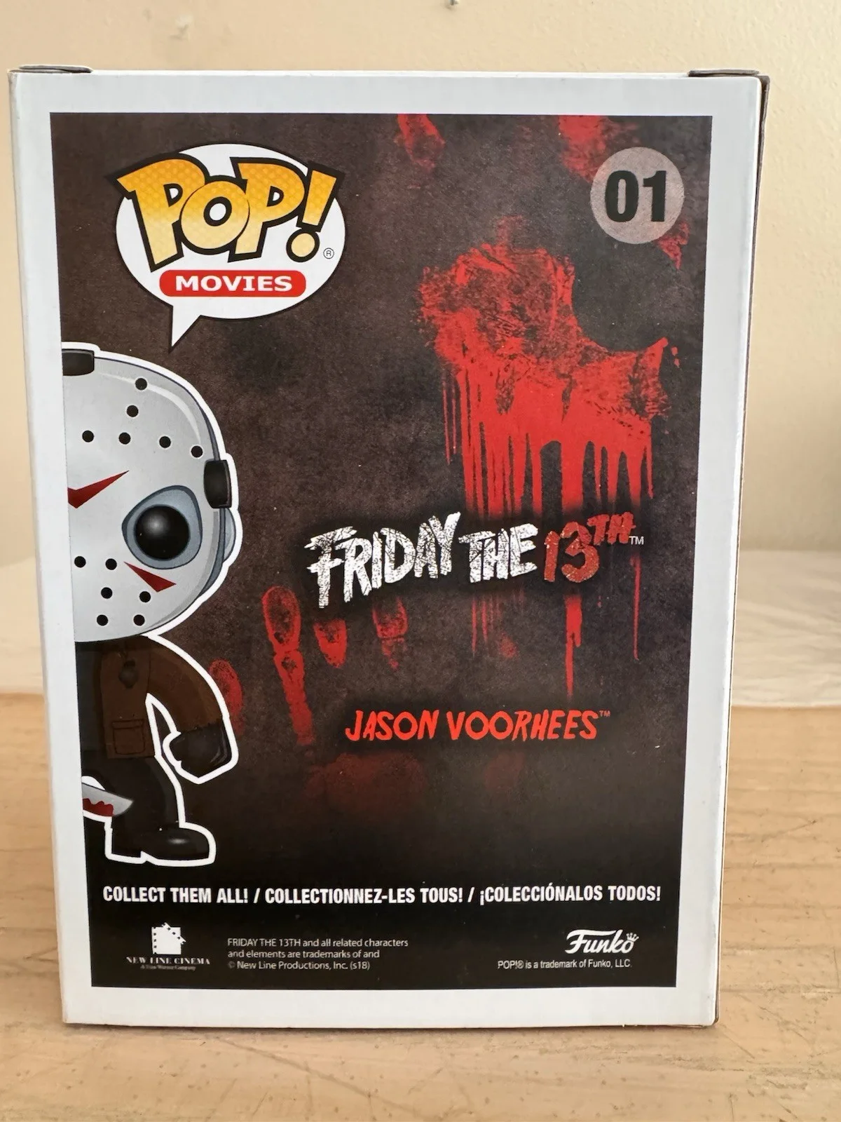 Ari Lehman — Ari Lehman "The OG Jason" Autographed Friday the 13th Funko Pop #1, image 4