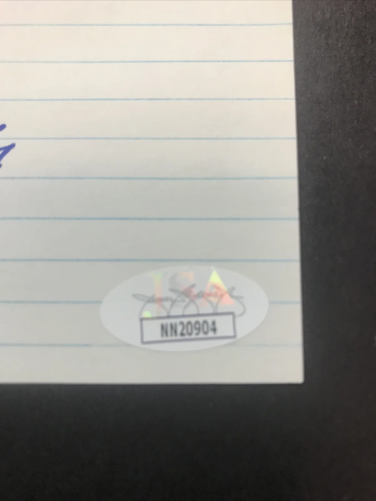 David Brinkley — DAVID BRINKLEY Newscaster d2003 Signed Index Card 3x5 JSA Certified Personalized, image 3