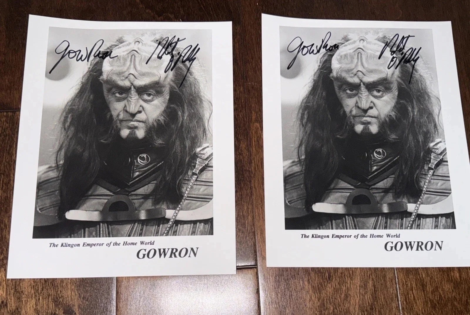 Robert O'Reilly — Robert O'Reilly SIGNED 8x10 Photo TV Movie Actor GOWRON Star Trek Deep Space 9