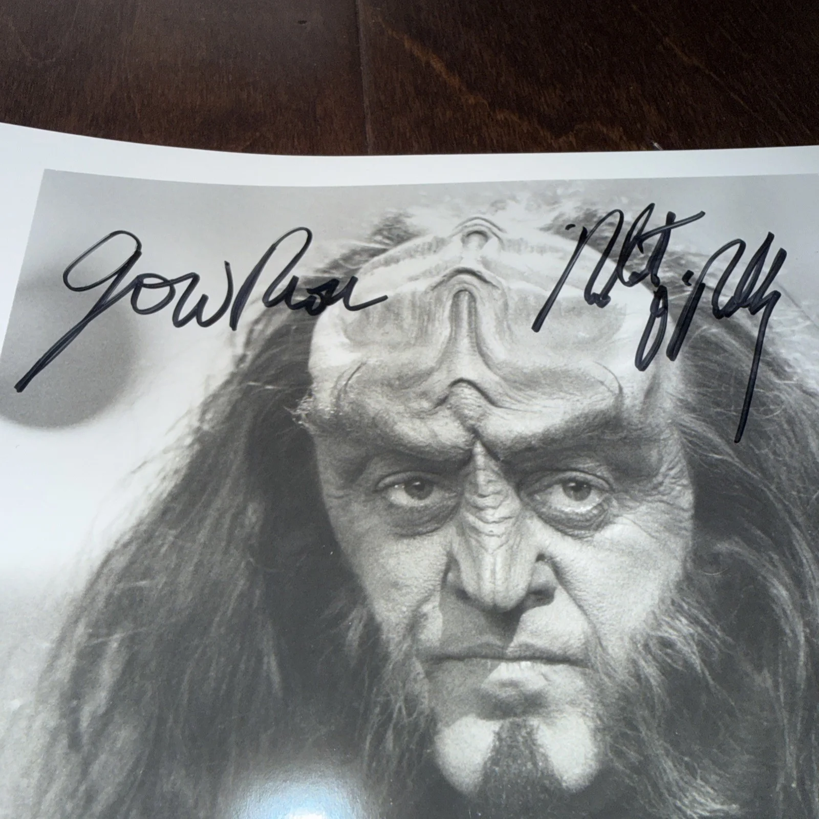 Robert O'Reilly — Robert O'Reilly SIGNED 8x10 Photo TV Movie Actor GOWRON Star Trek Deep Space 9, image 3