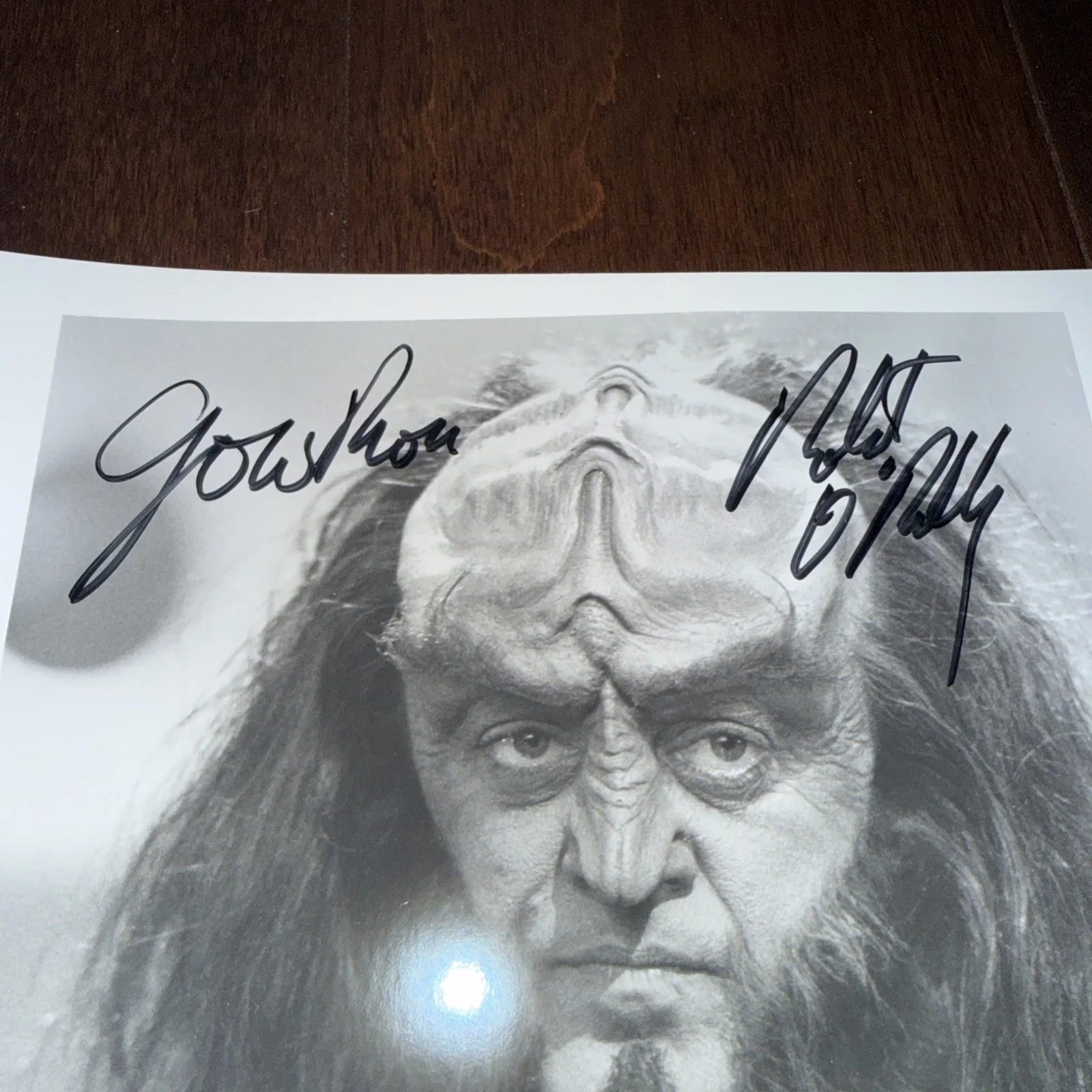 Robert O'Reilly — Robert O'Reilly SIGNED 8x10 Photo TV Movie Actor GOWRON Star Trek Deep Space 9, image 5