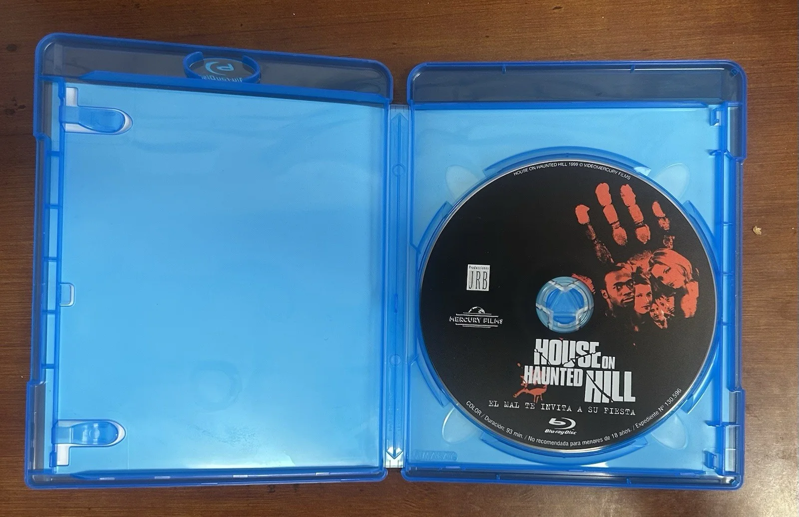 House on Haunted Hill Blu-ray Signed William Malone Director Autograph Horror, изображение 2