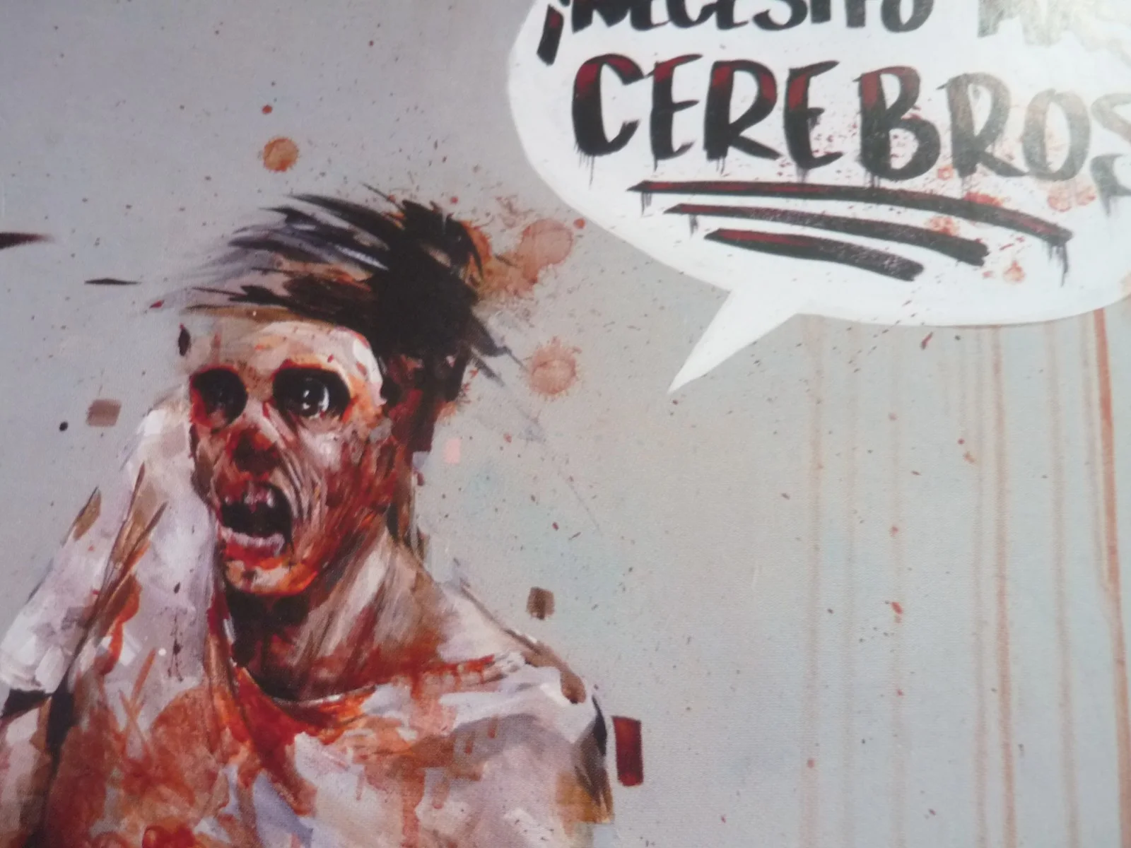Framed mounted a4 inchs Poster Film romero dawn of the dead necesito mas cerebro, изображение 2
