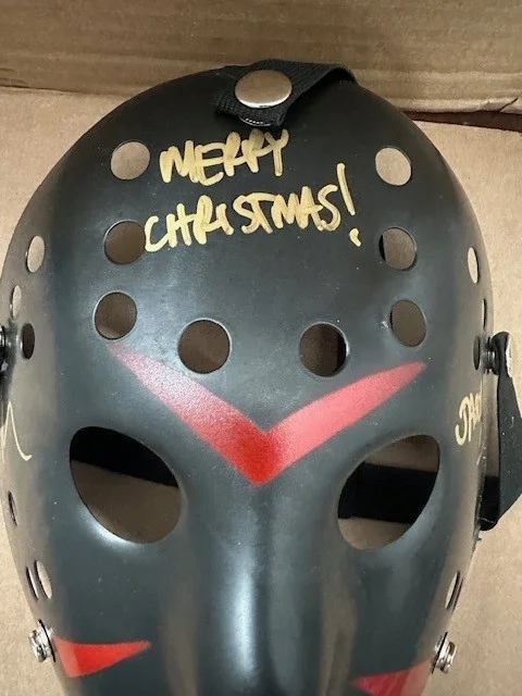 Ari Lehman — Ari Lehman autographed signed mask Jason Voorhees Friday the 13th Beckett COA, image 3