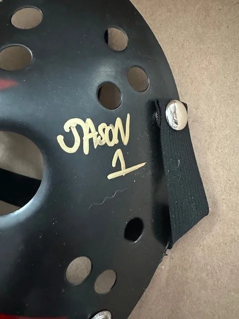 Ari Lehman — Ari Lehman autographed signed mask Jason Voorhees Friday the 13th Beckett COA, image 4