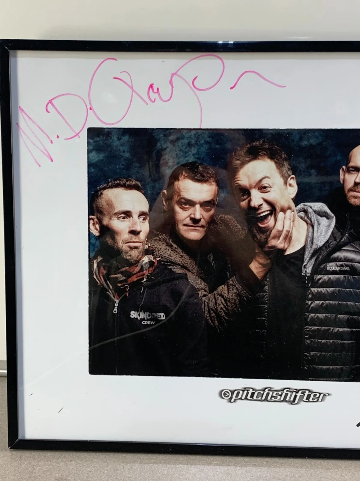 Pitchshifter English Rock band Signed Photo by 2 Members, image 2
