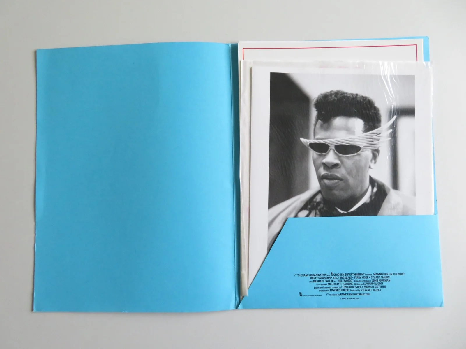 MANNEQUIN: ON THE MOVE PRESS KIT 1991 KRISTY SWANSON MESHACH TAYLOR, изображение 2
