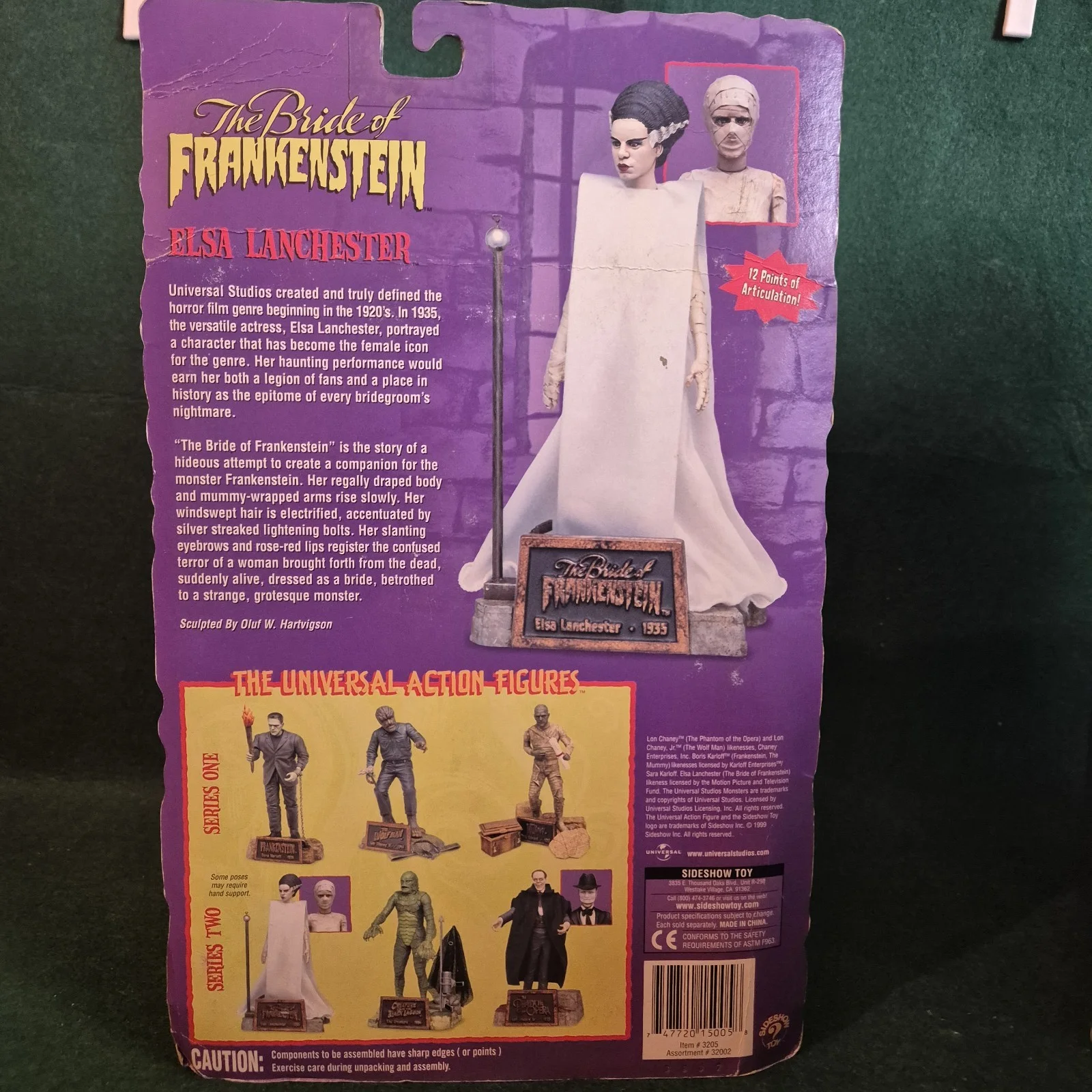 Sideshow Universal Monsters Bride of Frankenstein Elsa Lanchester Figure, image 3
