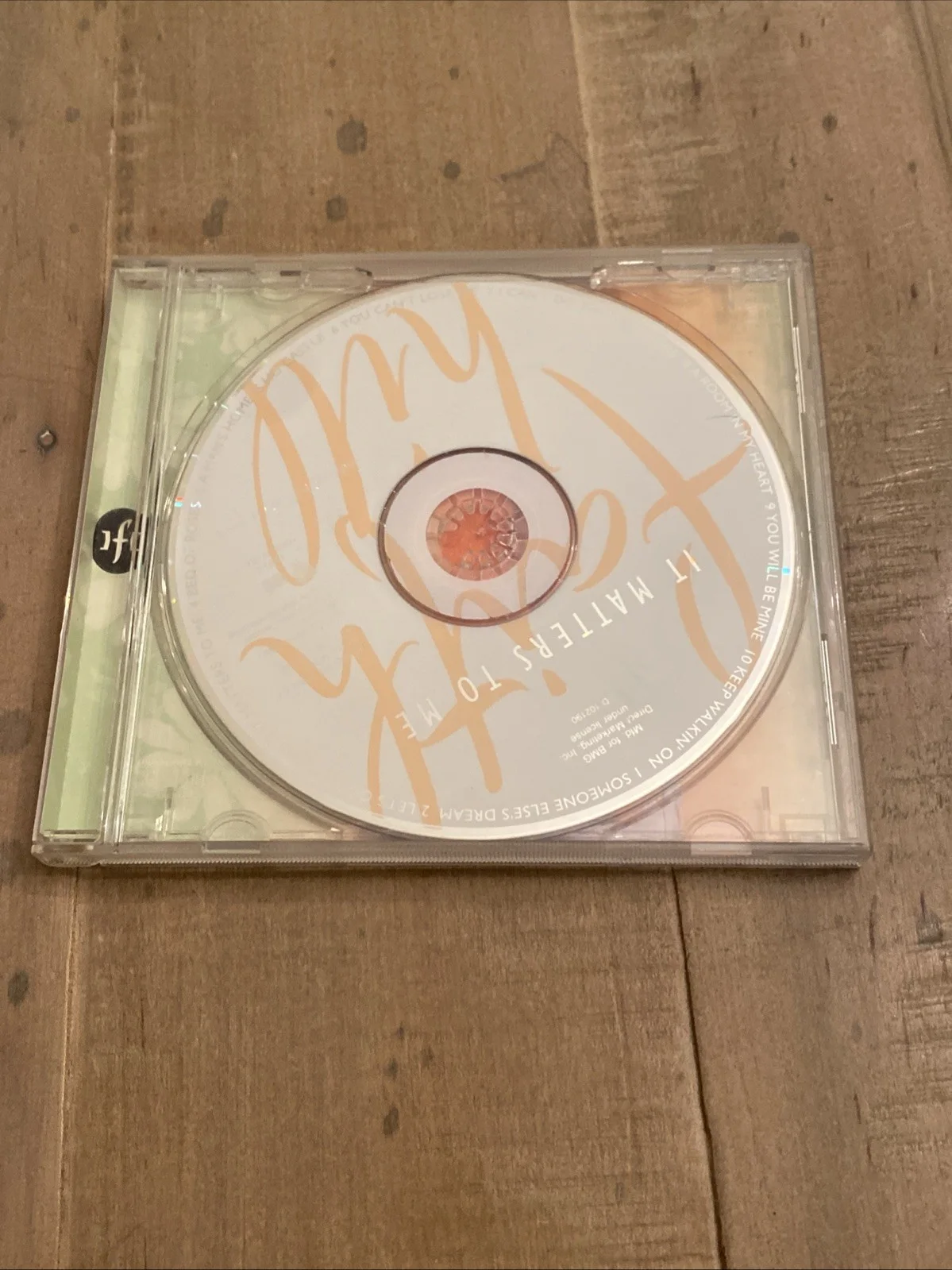Faith Hill Signed + Framed "It Matters to Me" CD! 7.69"X13.13". JSA COA❤️, изображение 5