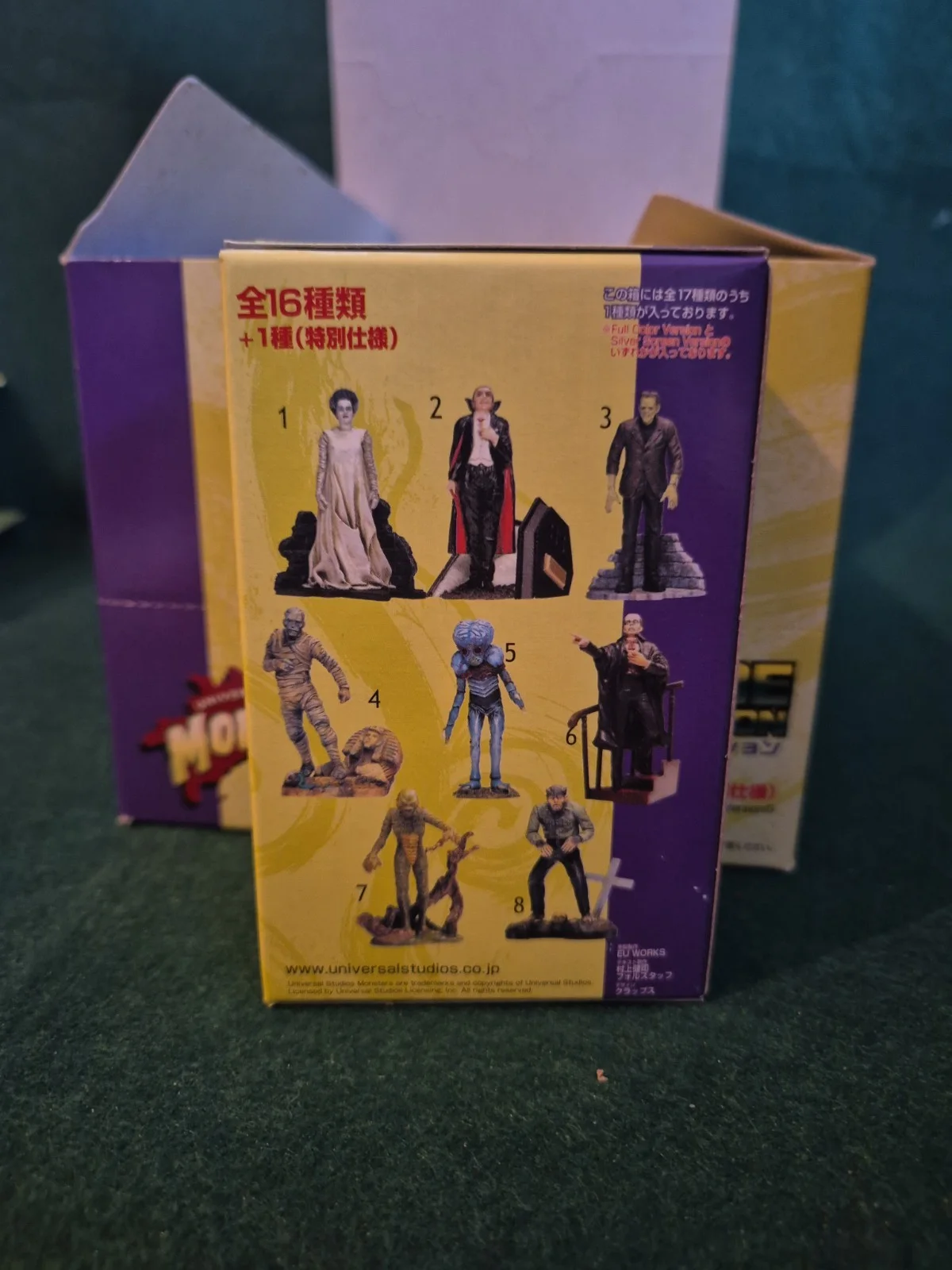 Universal Studios Monsters Figure Collection Japanese Mini Figures – 10 Sealed, image 3