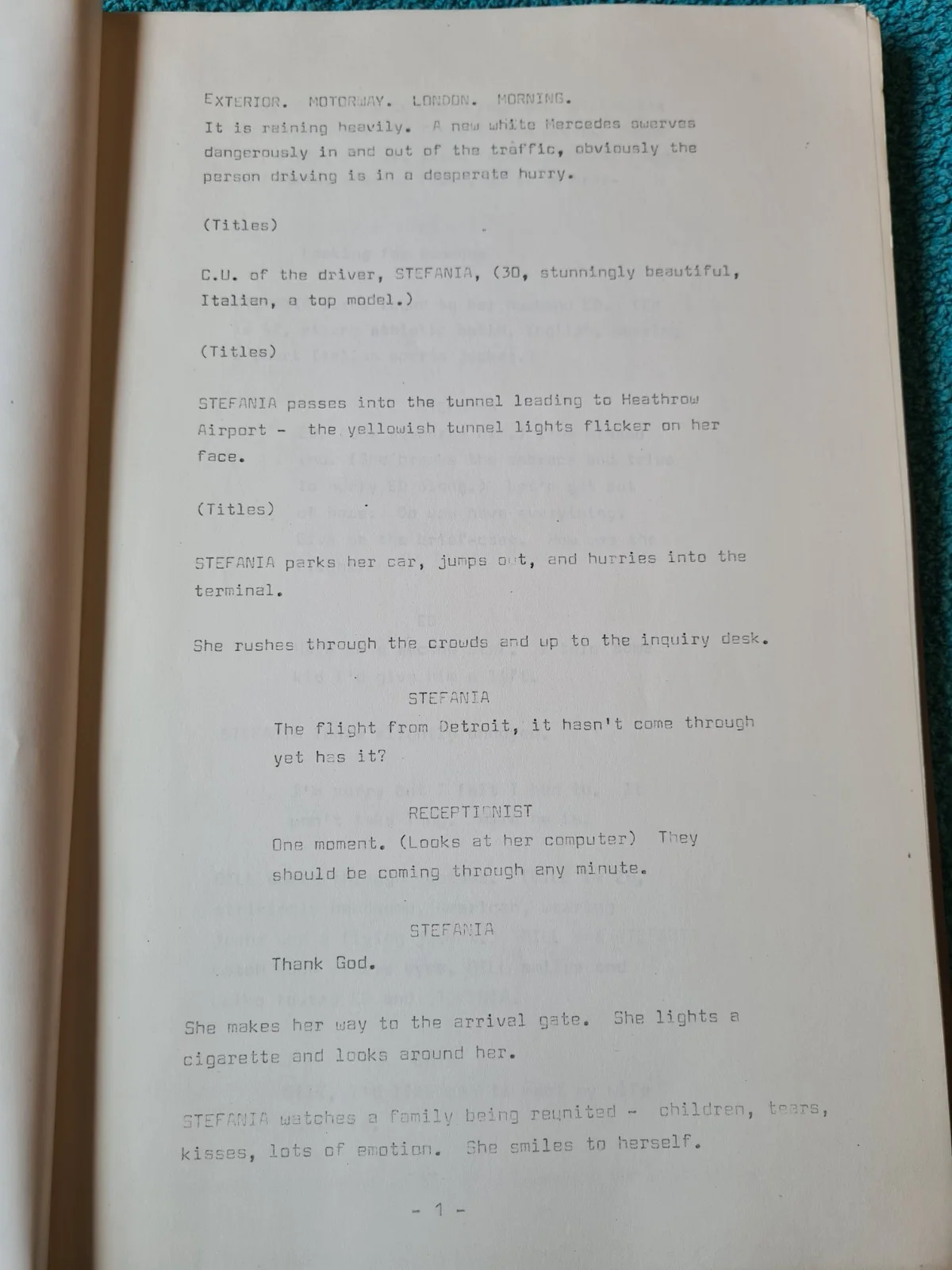 THE INTRUDER, An Original Screenplay by Murray Salem, original & genuine, изображение 5