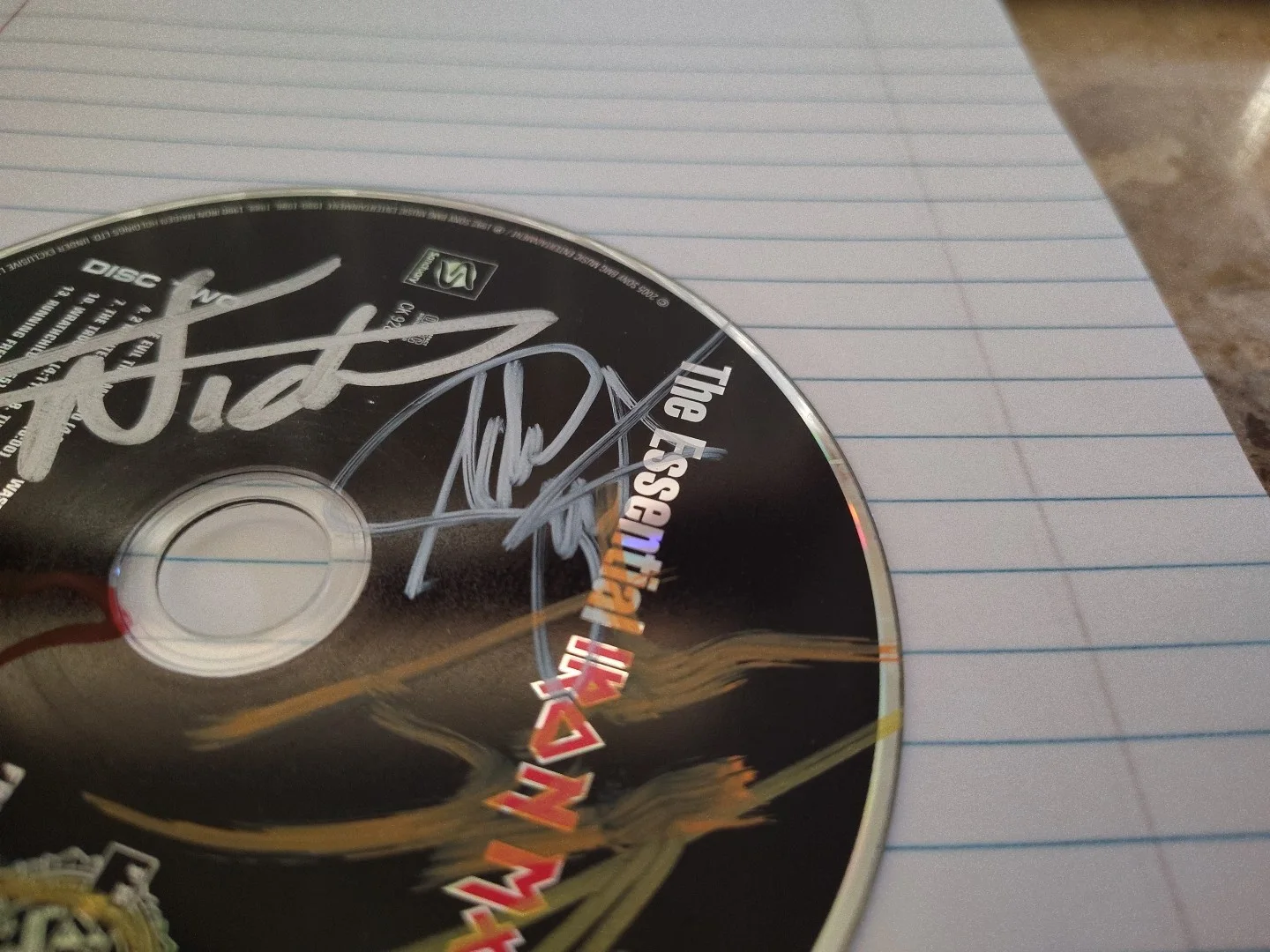 Iron Maiden Essential Signed CD 5 Members, image 4