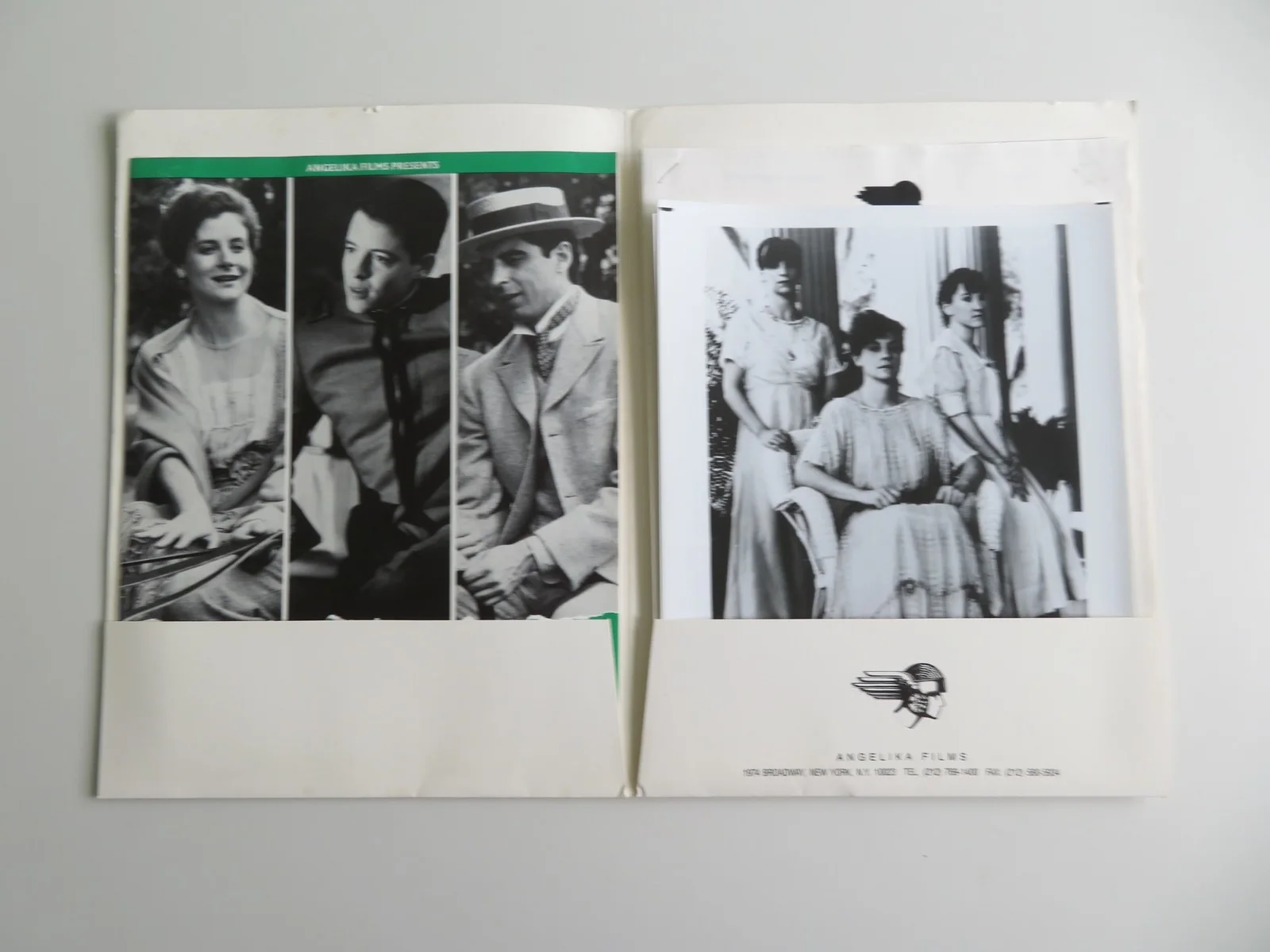 COURTSHIP PRESS KIT 1987 WILLIAM CONVERSE-ROBERTS HALLIE FOOTE, image 2