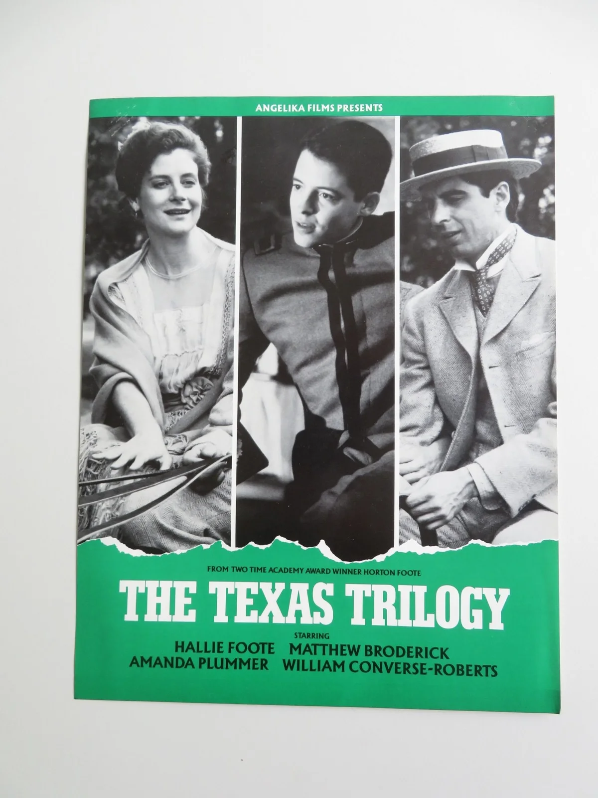COURTSHIP PRESS KIT 1987 WILLIAM CONVERSE-ROBERTS HALLIE FOOTE, image 3