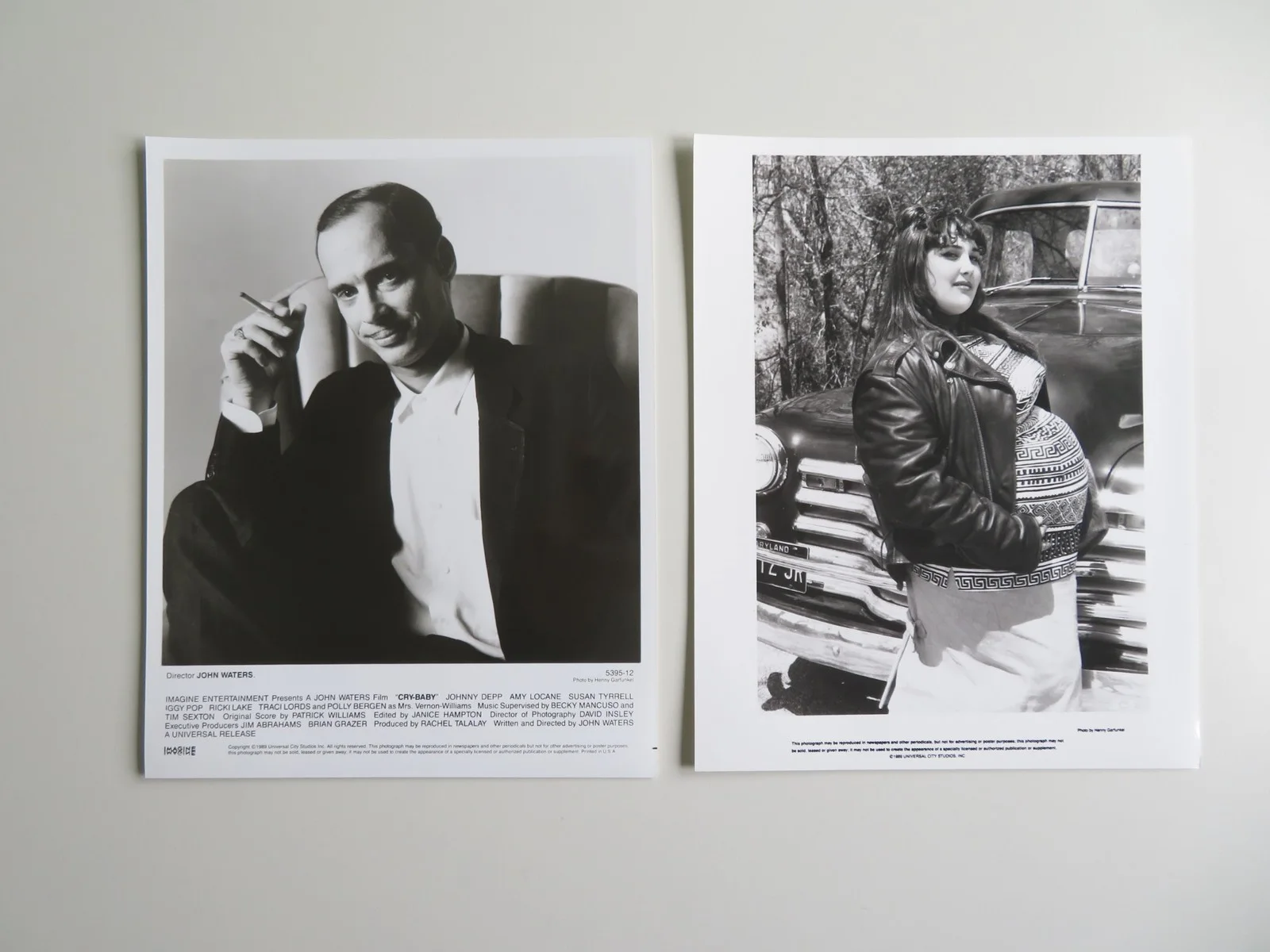 CRY-BABY PRESS KIT 1990 JOHNNY DEPP IGGY POP RICKI LAKE WILLEM DAFOE, изображение 4
