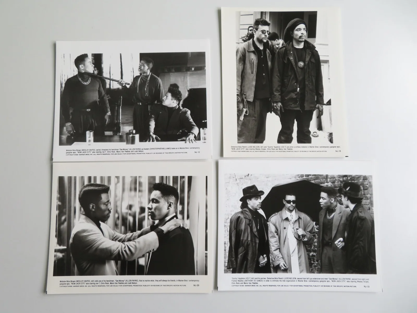 NEW JACK CITY PRESS KIT 1991 WESLEY SNIPES ICE-T CHRIS ROCK, image 3