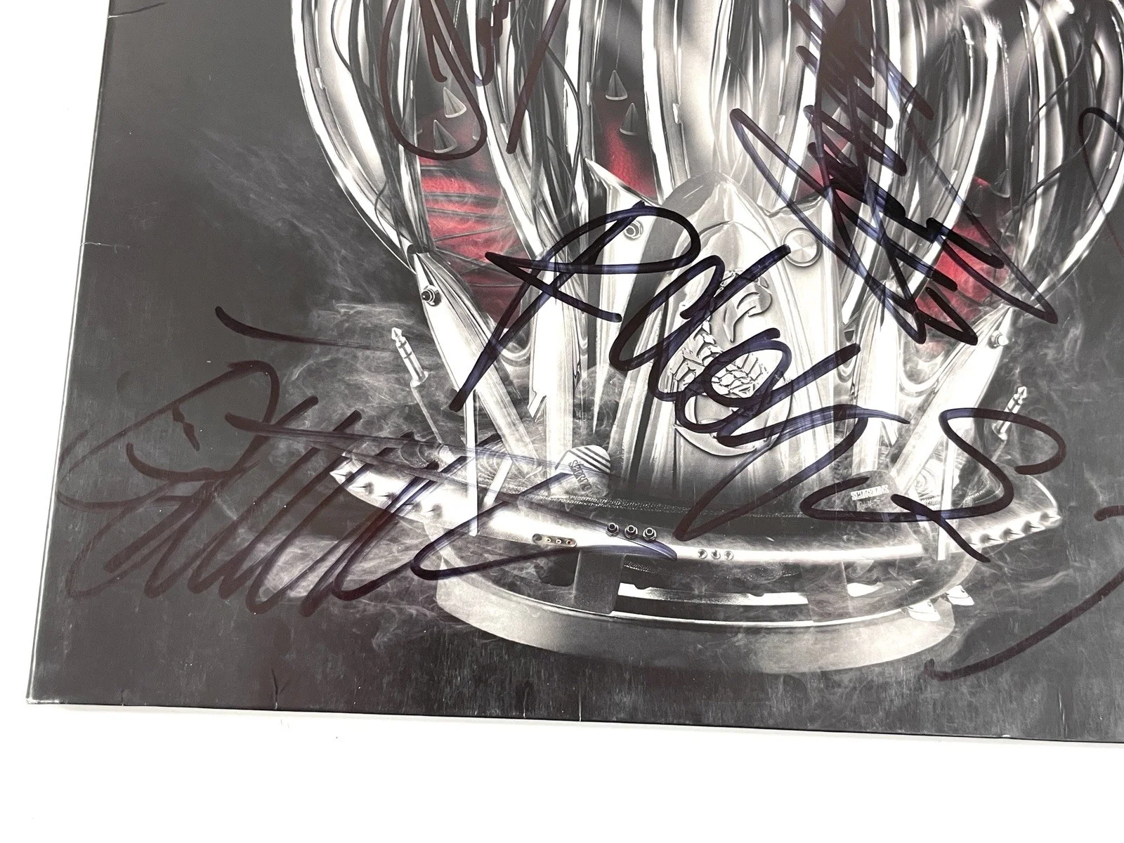 The Scorpions Band Signed Return to Forever Limited Edition Vinyl Album ACOA COA, изображение 3