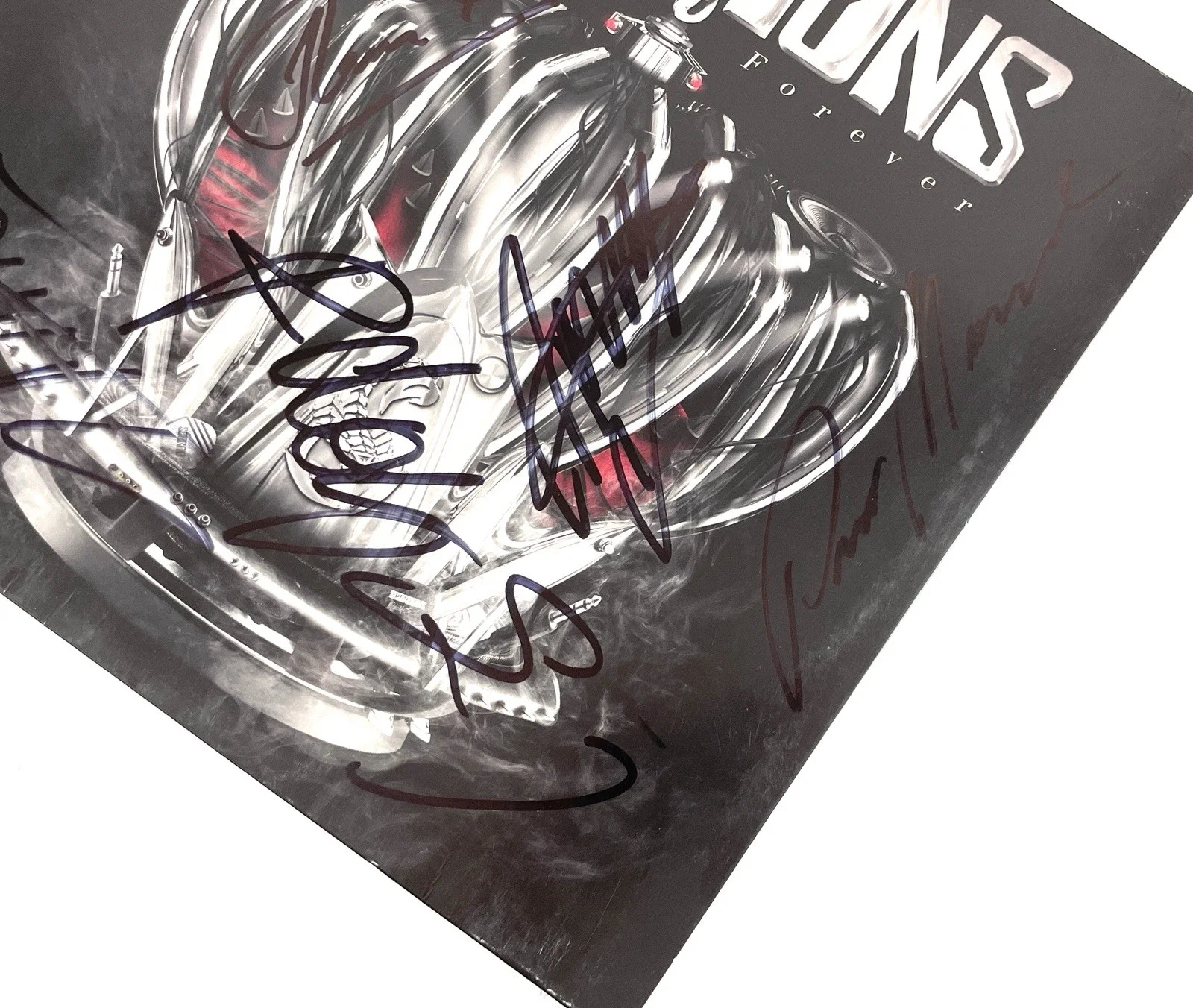 The Scorpions Band Signed Return to Forever Limited Edition Vinyl Album ACOA COA, изображение 4