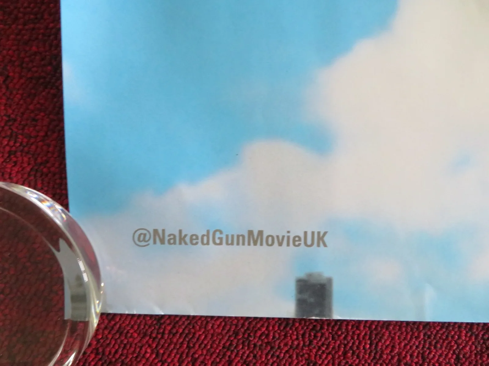 THE NAKED GUN - B UK QUAD ROLLED POSTER LIAM NEESON PAMELA ANDERSON 2025, изображение 4