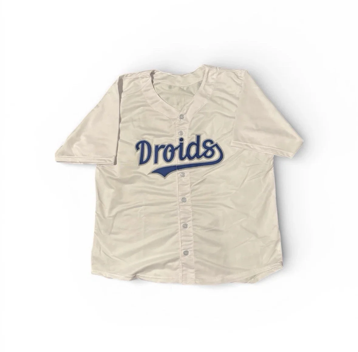 Christine Galey — Christine Galey Autographed R2-D2 Droids Baseball Jersey Star Wars W/COA Beckett, изображение 4