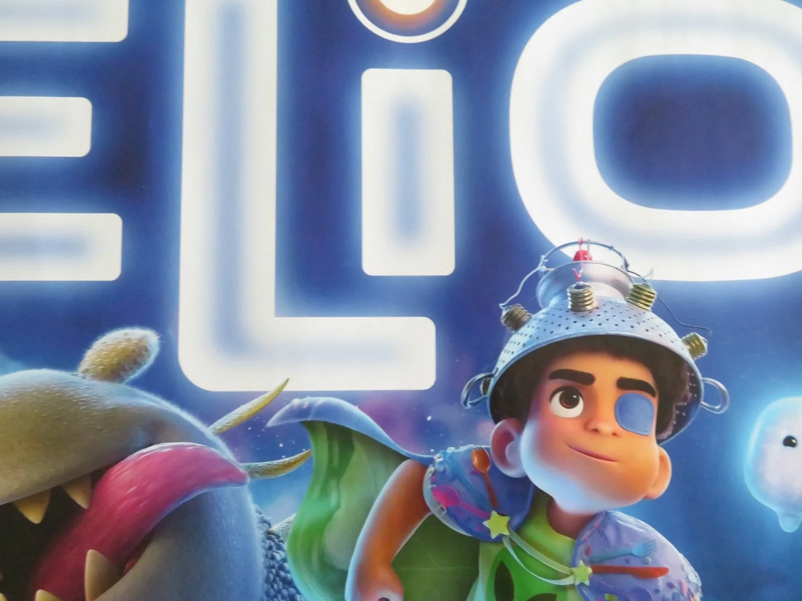 ELIO - B UK QUAD ROLLED POSTER DISNEY YONAS KIBREAB ZOE SALDANA 2025, изображение 2