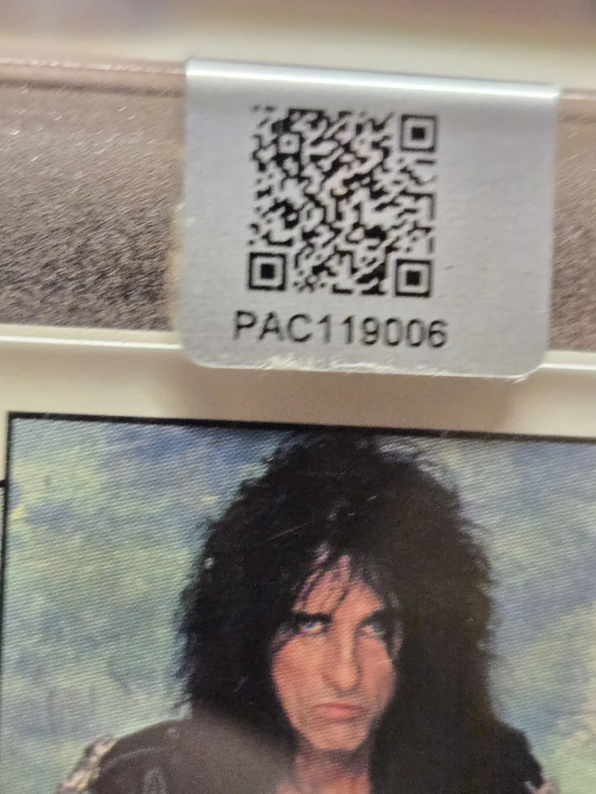 Alice Cooper Signed/Autographed Encapsulated Card 1991 Rock Cards Pristine, изображение 3