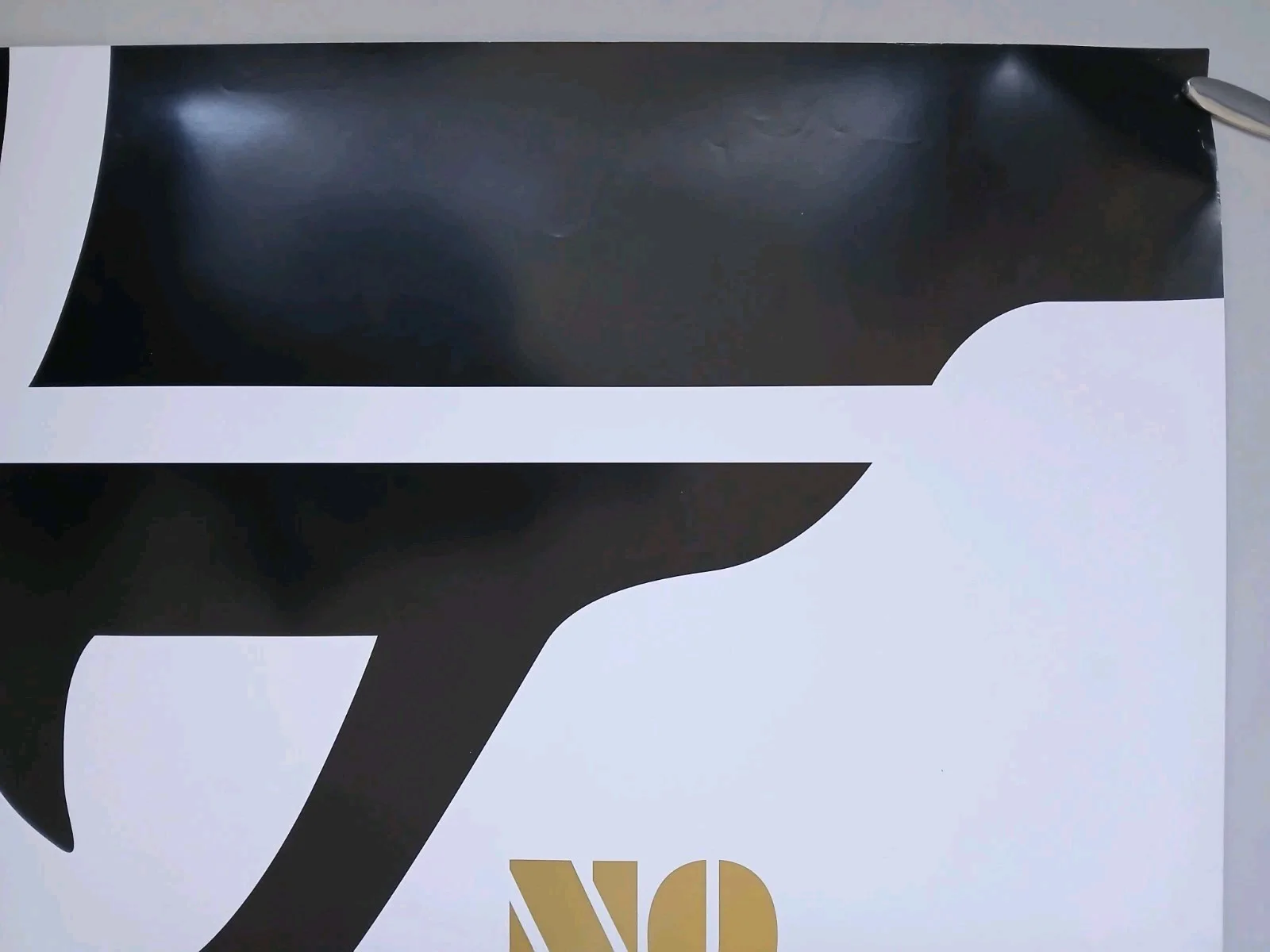 NO TIME TO DIE original UK withdrawn advance November 2020 quad poster -Bond 007, image 3
