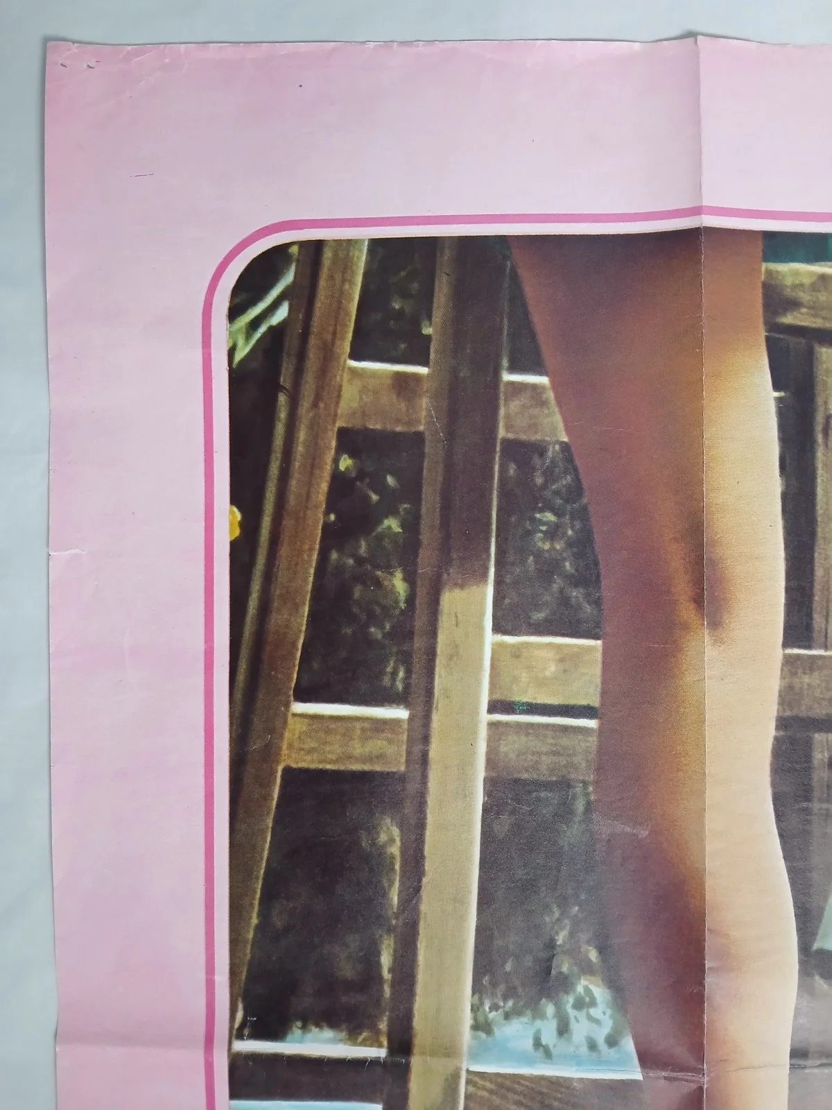 CLAIRE'S KNEE (1970) rare original UK quad poster - Eric Rohmer, image 2