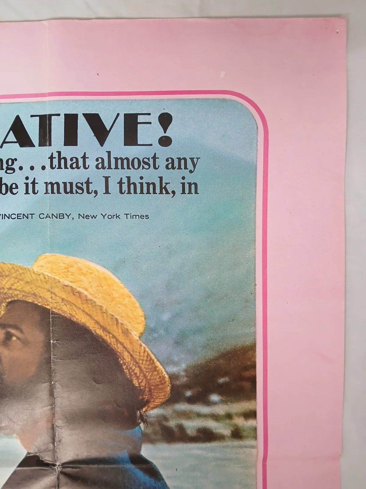 CLAIRE'S KNEE (1970) rare original UK quad poster - Eric Rohmer, image 5