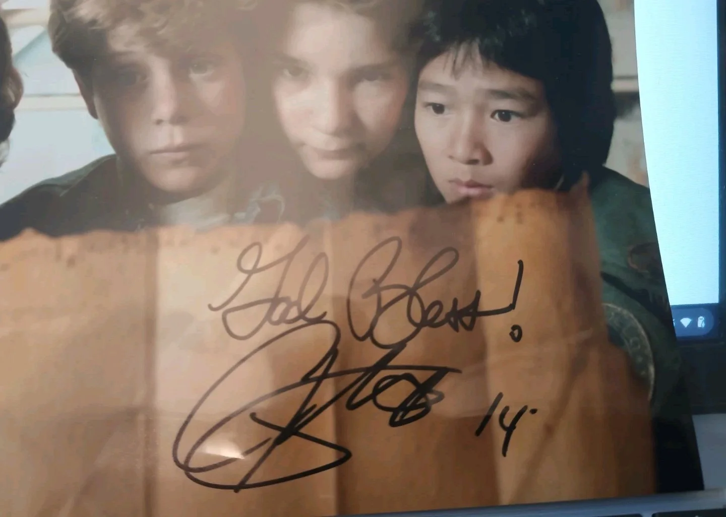 Corey Feldman — Corey Feldman autographed The Goonies Movie Photo 8x10 Official Pix COA, изображение 2