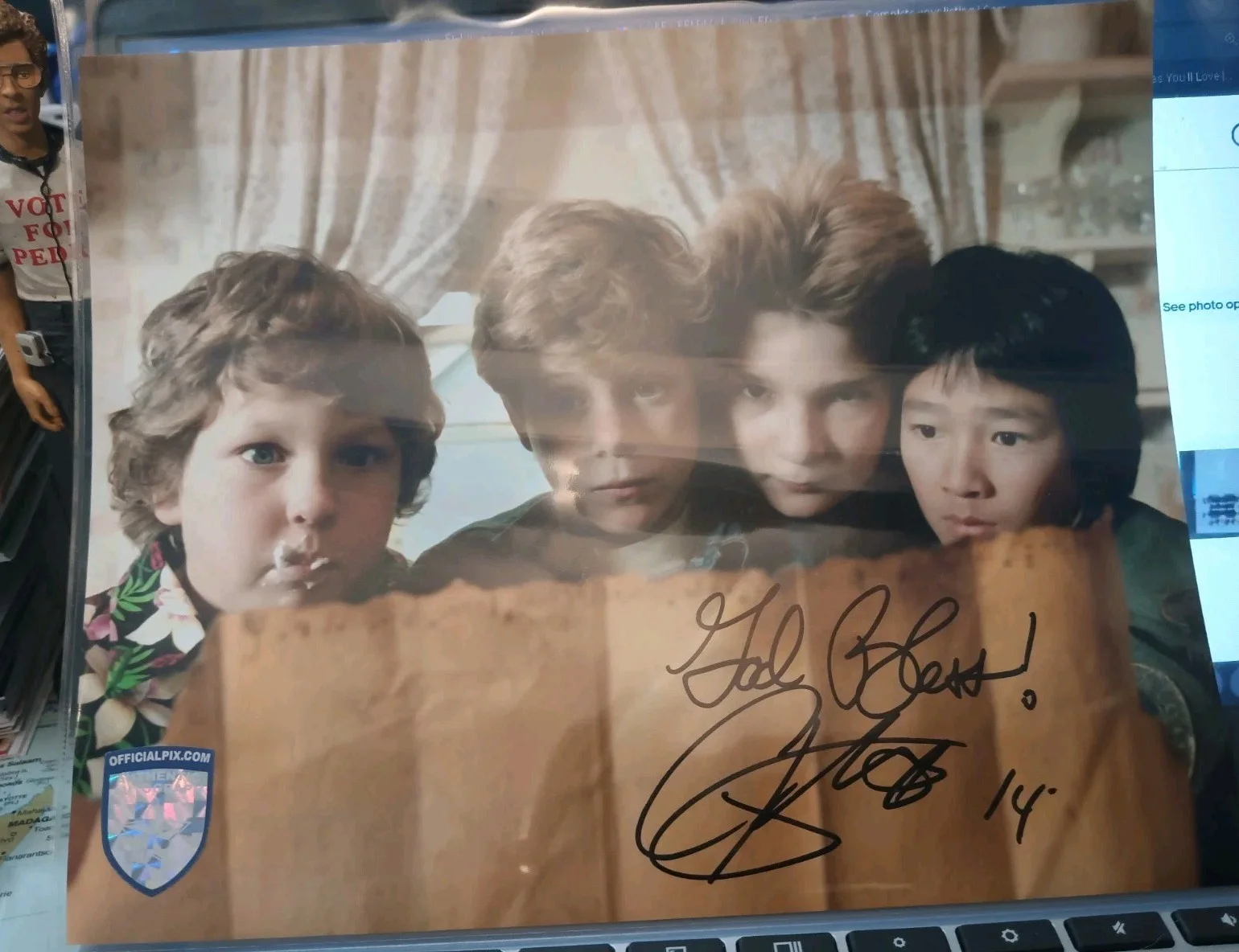 Corey Feldman — Corey Feldman autographed The Goonies Movie Photo 8x10 Official Pix COA, изображение 5