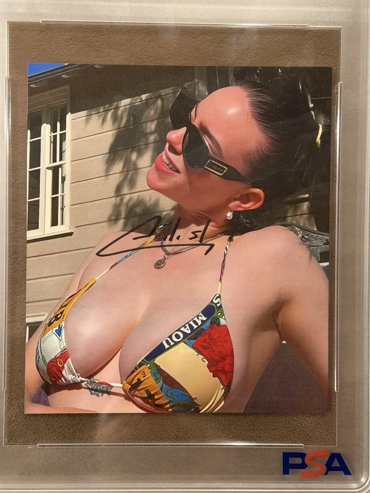 Billie Eilish Signed Sexy Photo PSA Autograph Authentic Gem Mint 10 Singer Print, изображение 2