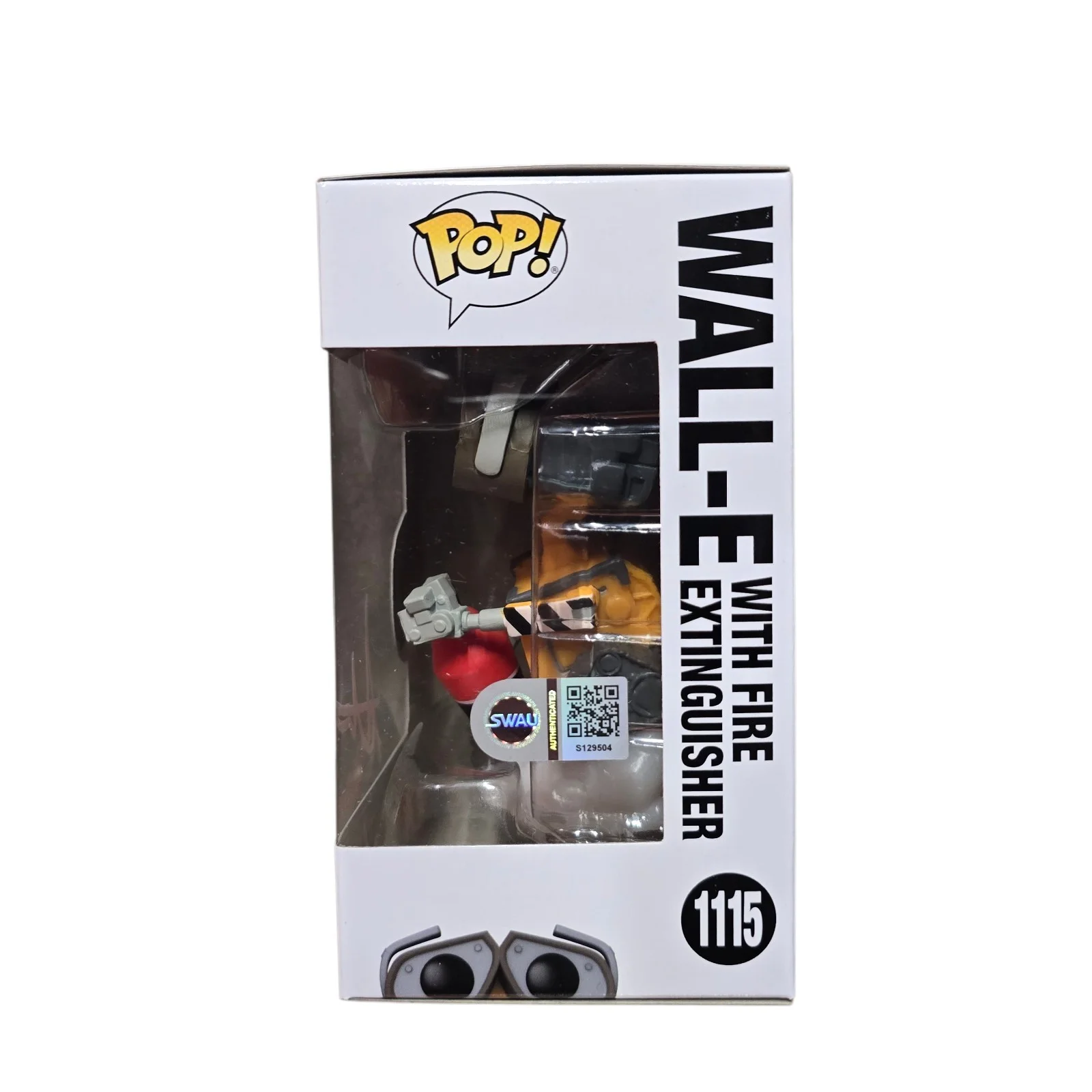 Andrew Stanton — Andrew Stanton Signed Wall-e Funko 1899 Pixar Director SWAU Authenticated RARE, изображение 2
