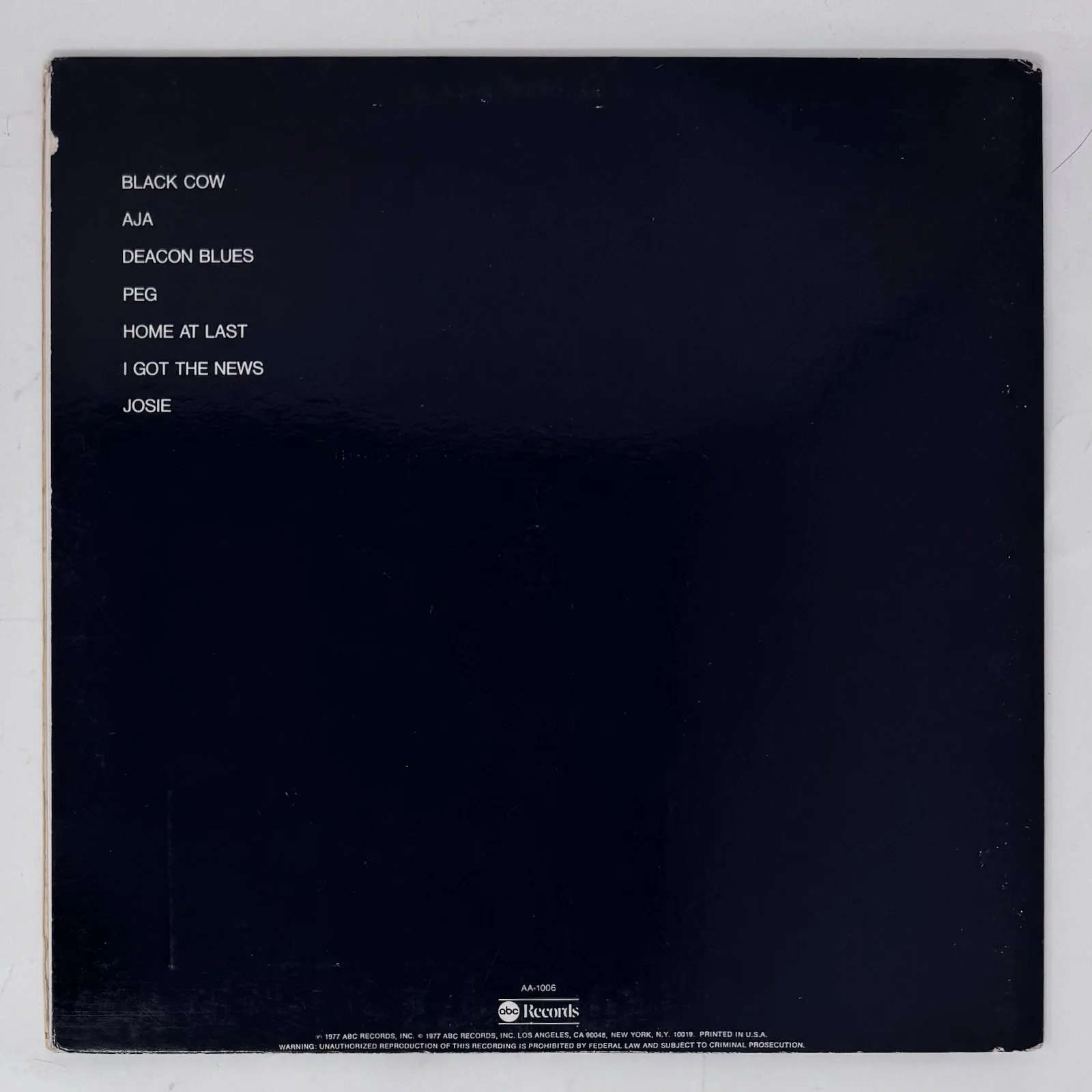 Donald Fagen Steely Dan Signed Autograph Steely Dan Aja Vinyl Record Album ACOA, изображение 2