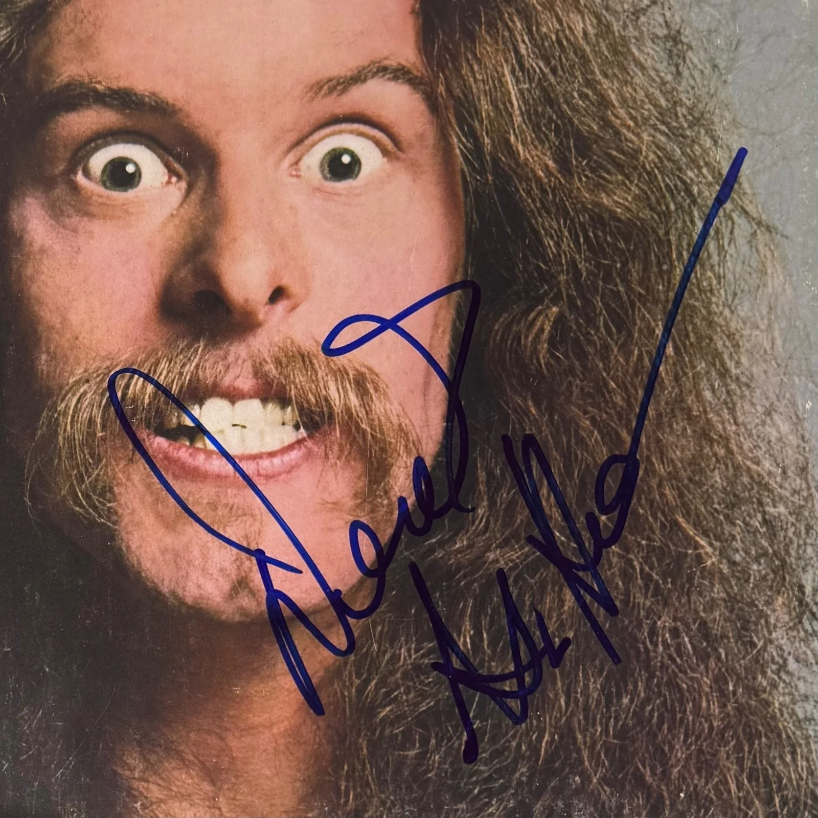 Derek St. Holmes Signed Ted Nugent Cat Scratch Fever Vinyl Record Album JSA COA, image 2