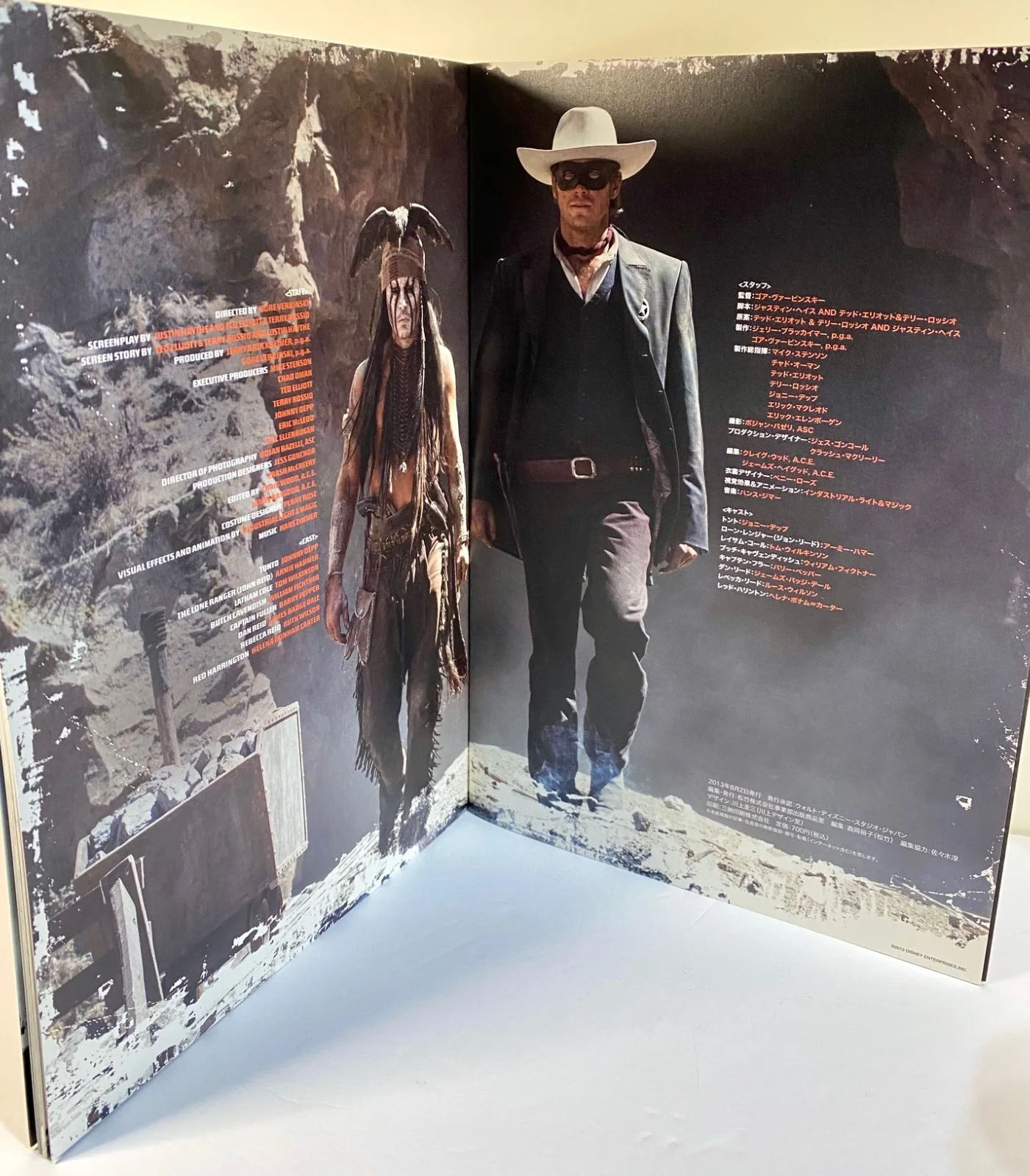 Cast — 2013 The Lone Ranger Film Cast Signed By 11 Johnny Depp Armie Hammer Ruth Wilson, изображение 5