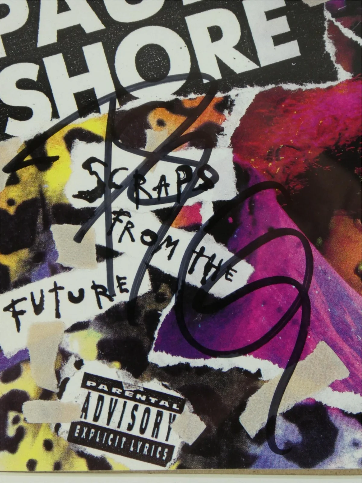 Pauly Shore — Pauly Shore Signed Scraps From The Future Framed Matted CD W/Cover Autographed, изображение 3