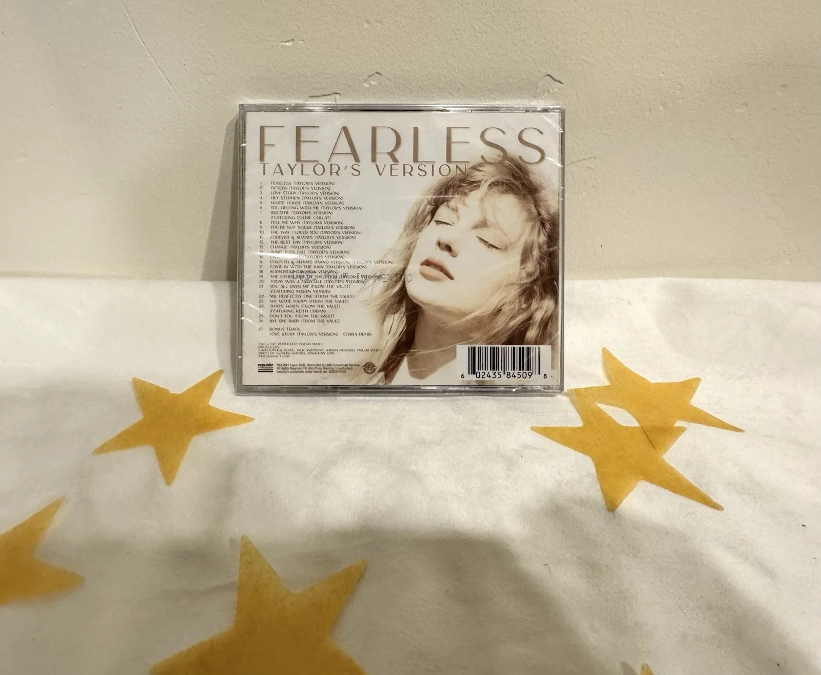 Taylor Swift | Fearless (Taylor’s Version) — Signed CD | Sealed, Clean Signature, image 4