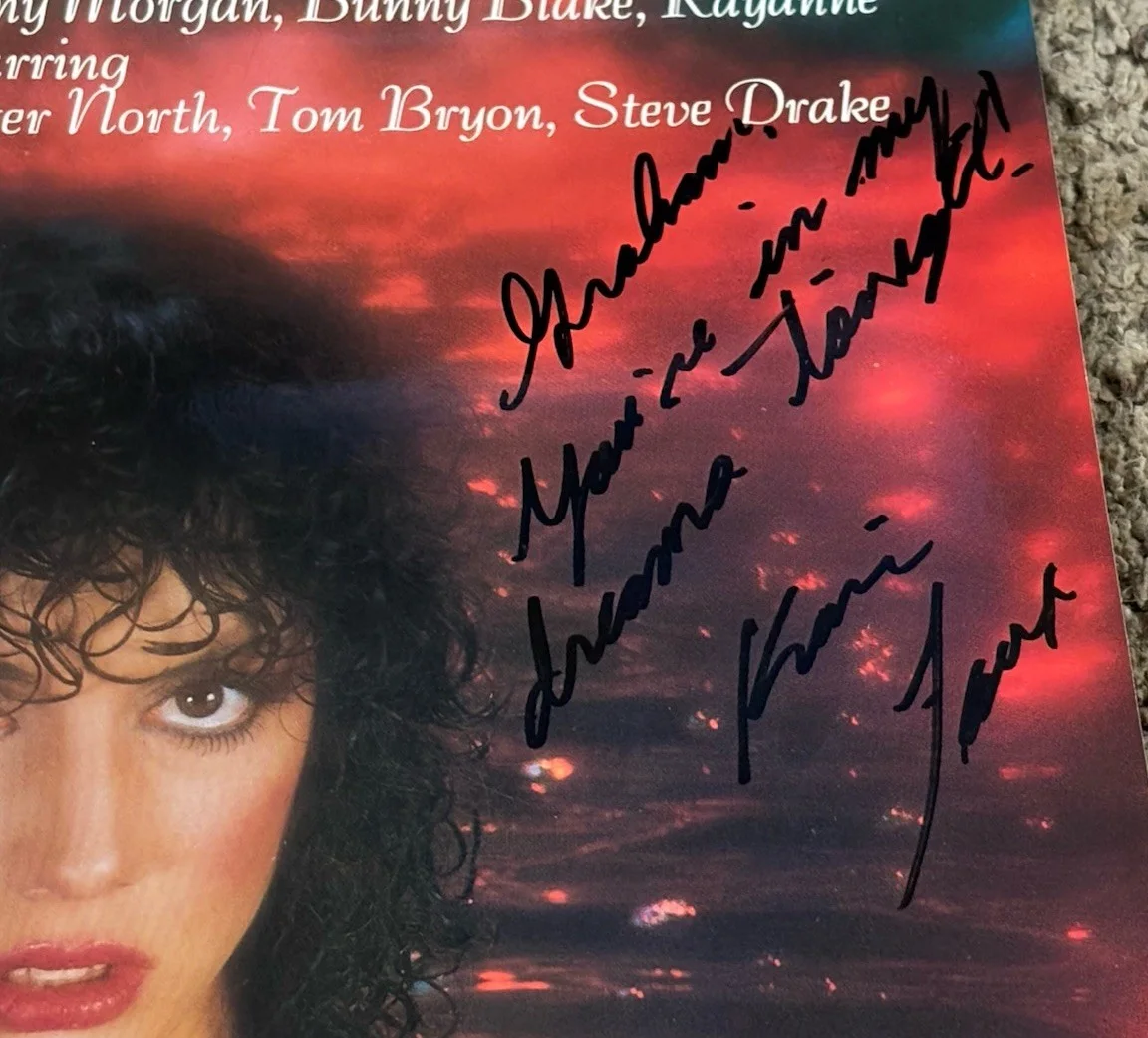 Vintage 1985 Star 85 Adult Video Poster, Signed By KARI FOXX, 11x17”, изображение 2