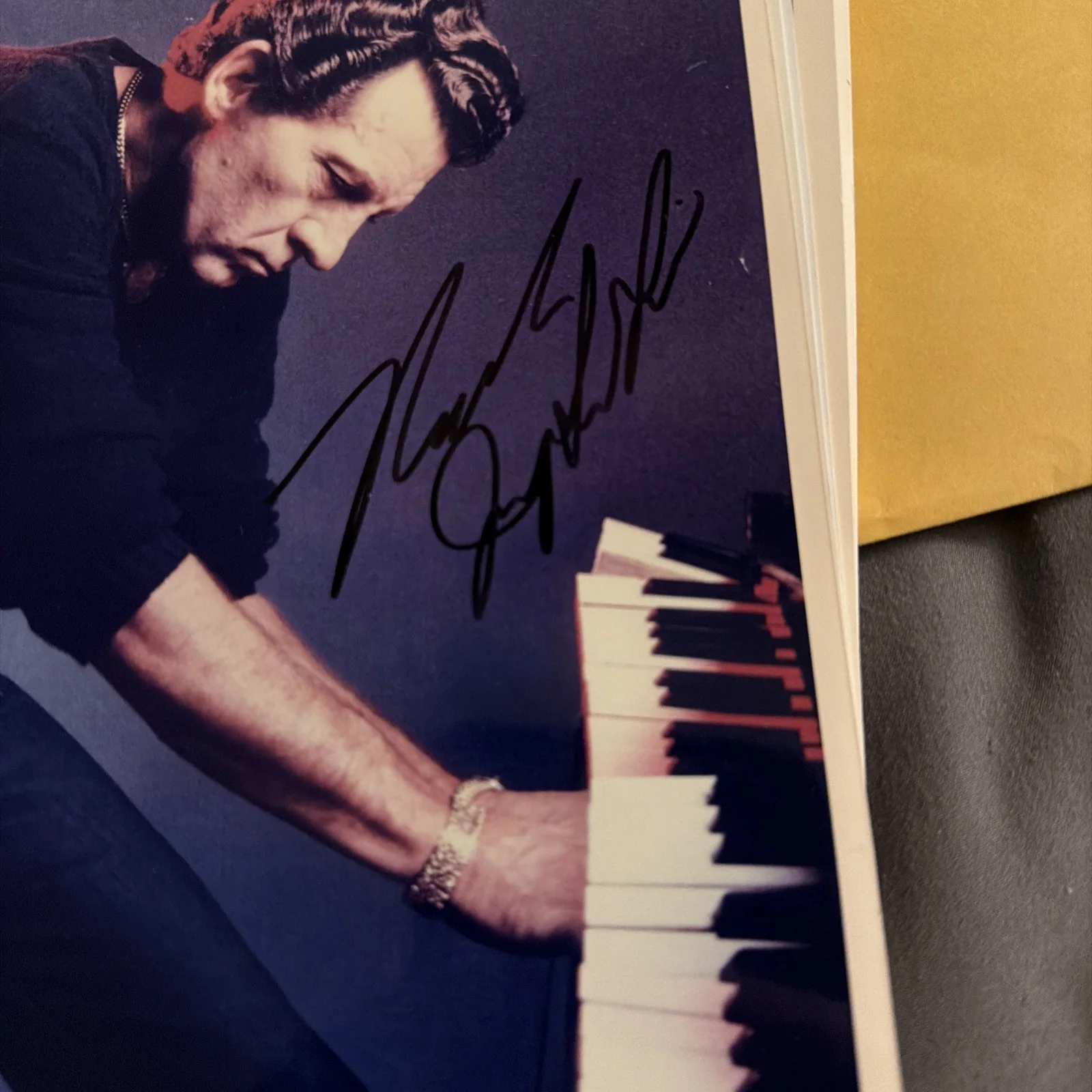 Jerry Lee Lewis Signed Photo Autograph Rock & Roll Piano Legend, image 2