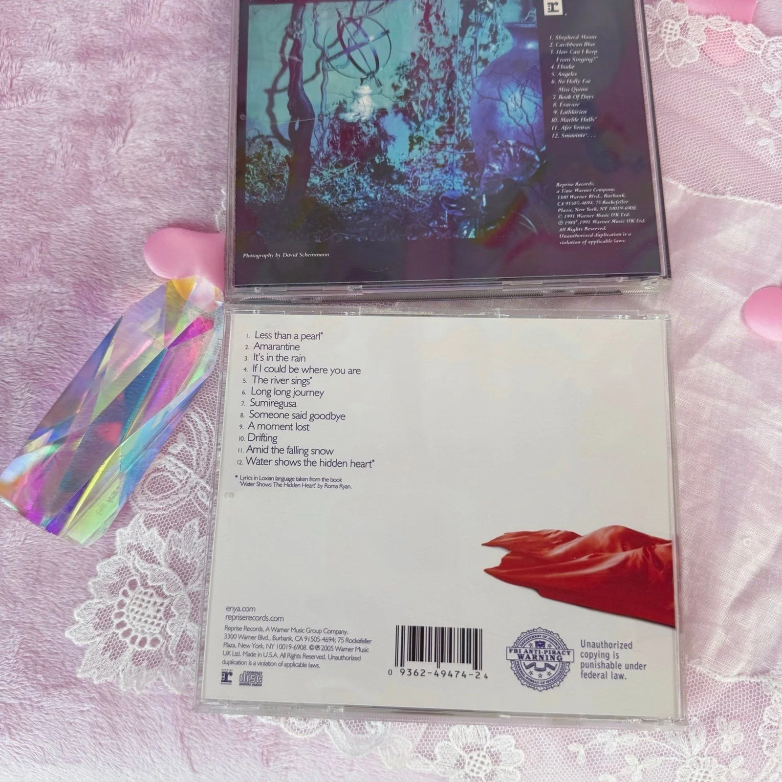 Enya CD Lot Amarantine and Shepherd Moons Original Albums 90s New Age Celtic, изображение 3