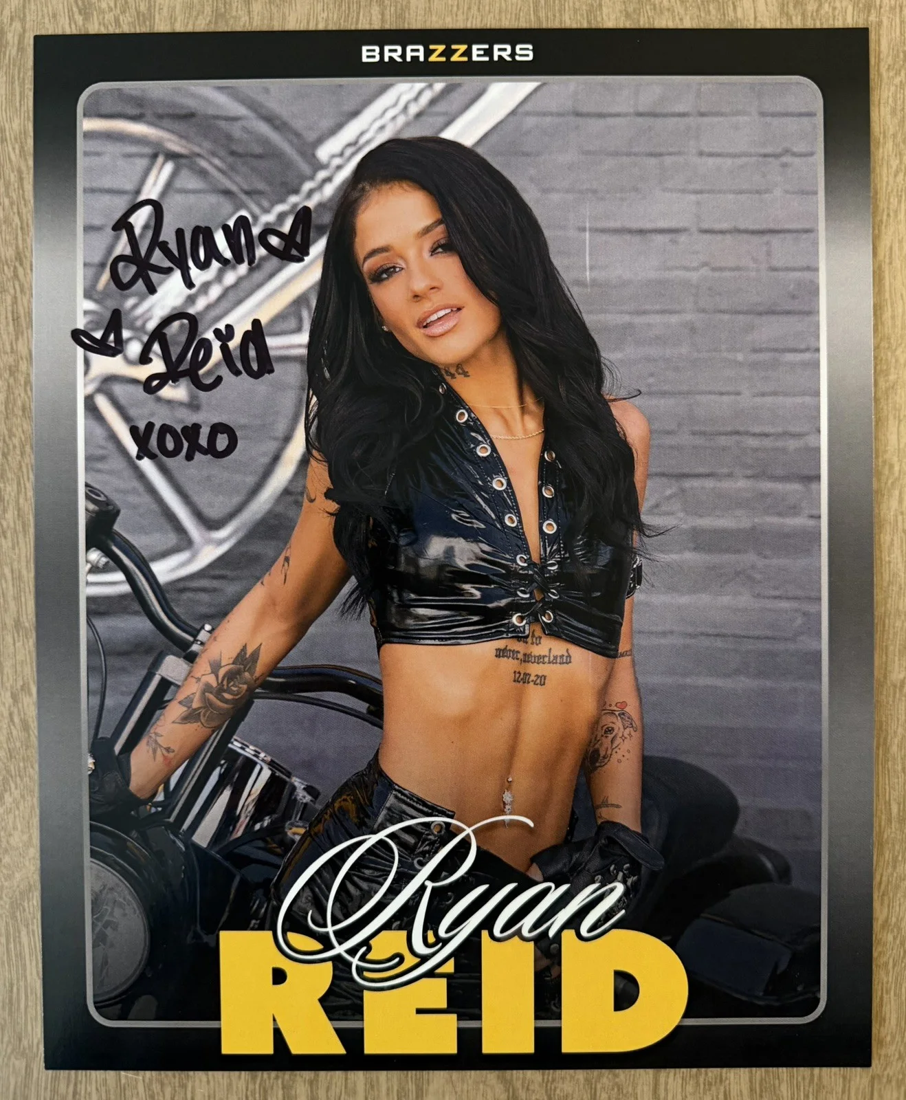 Ryan Reid — Ryan Reid Adult Model Autographed 8x10 Photo