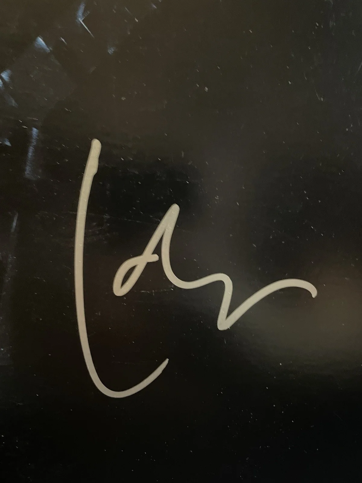 Lars Ulrich Signed Metallica Black Album Vinyl LP Record 2, image 2