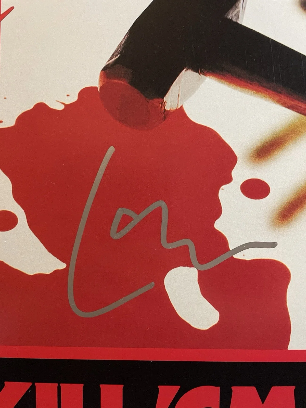 Lars Ulrich Signed Metallica Kill Em All Album Vinyl LP Record, изображение 2