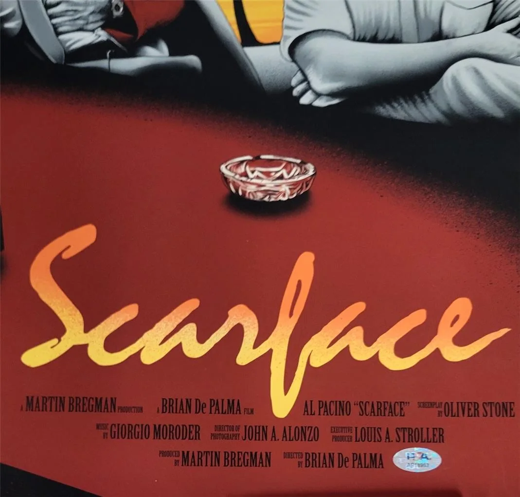 Al Pacino — Al Pacino signed Scarface 24x36 Benedict Woodhead Mondo Litho Print /185 ~ PSA, image 5