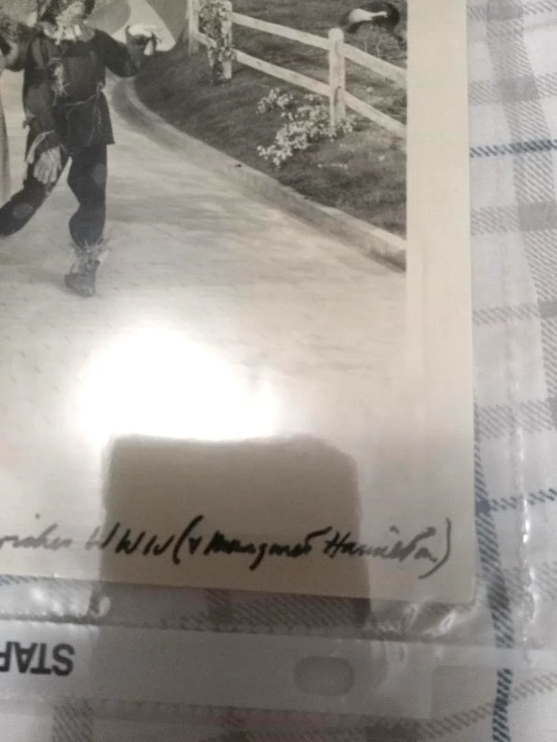 WIZARD OF OZ MARGARET HAMILTON SIGNED 8X10 PHOTO autographed, изображение 3